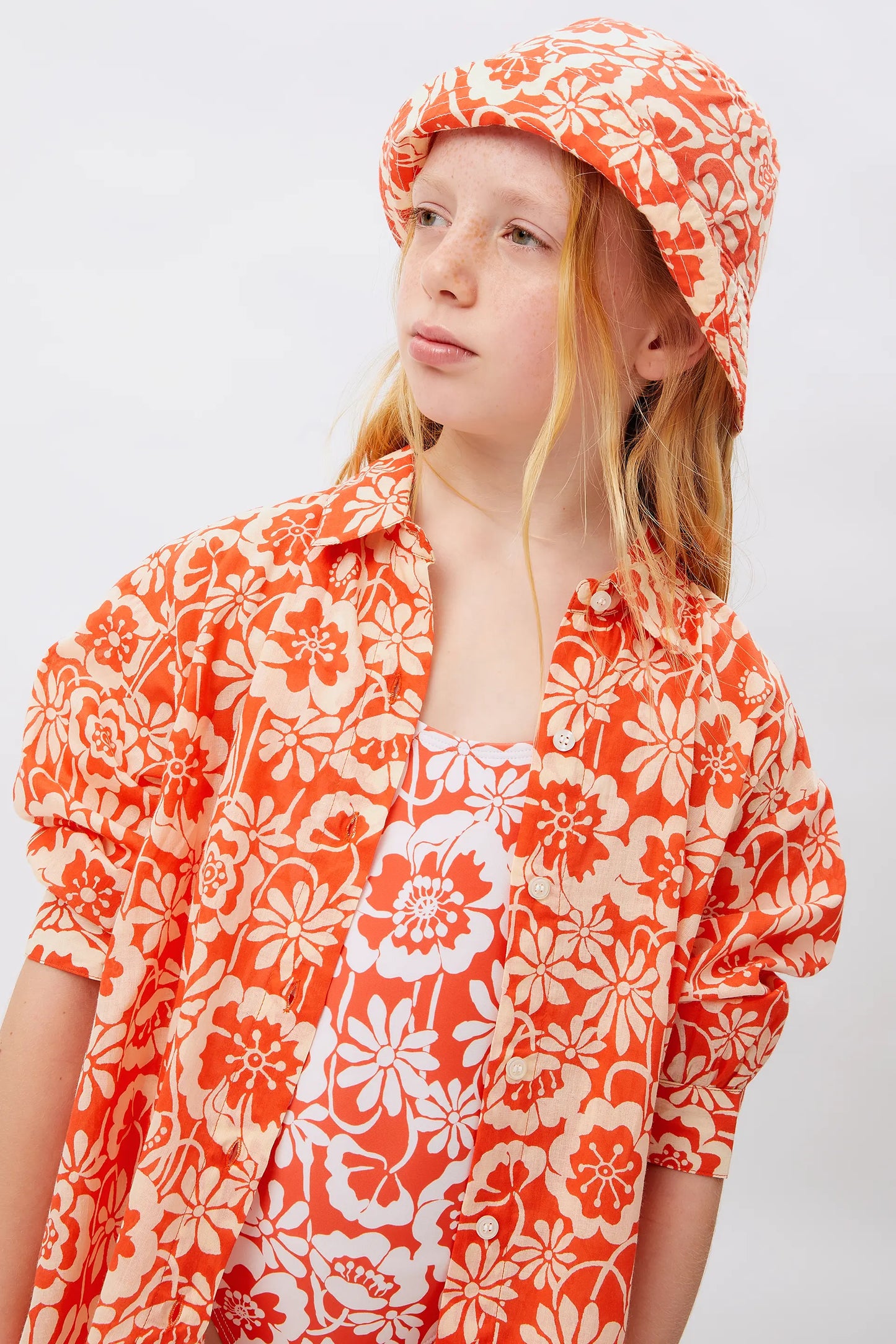 Camisa unisex floral Beach Flower