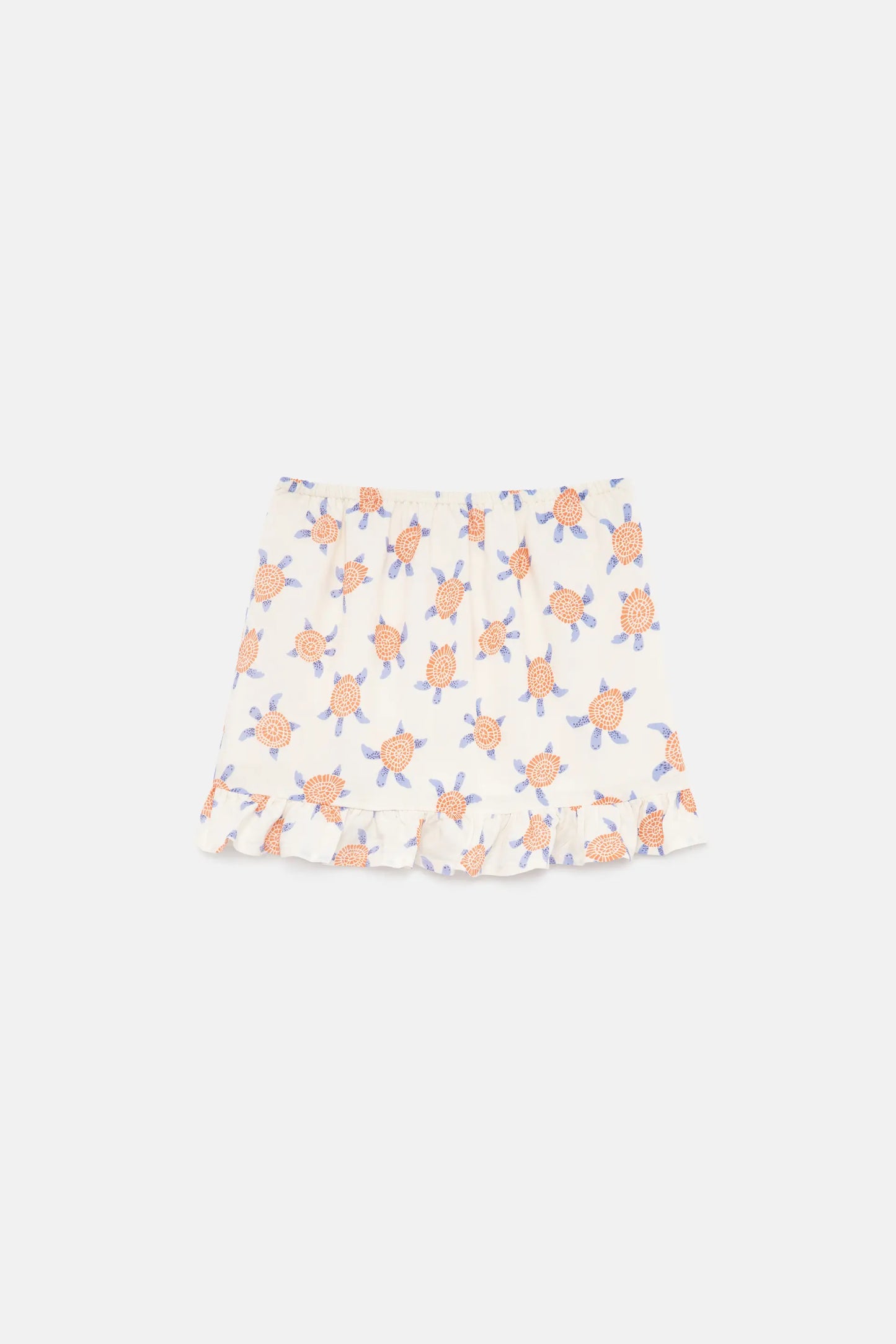 Girl's short skirt in turtle Rayon LENZING™ ECOVERO™