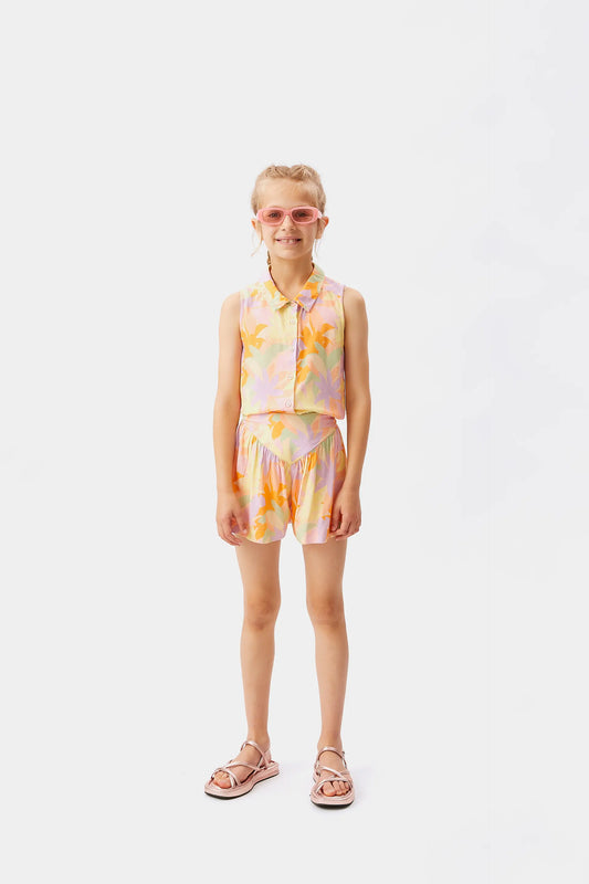 Short de niña floral Pluvia