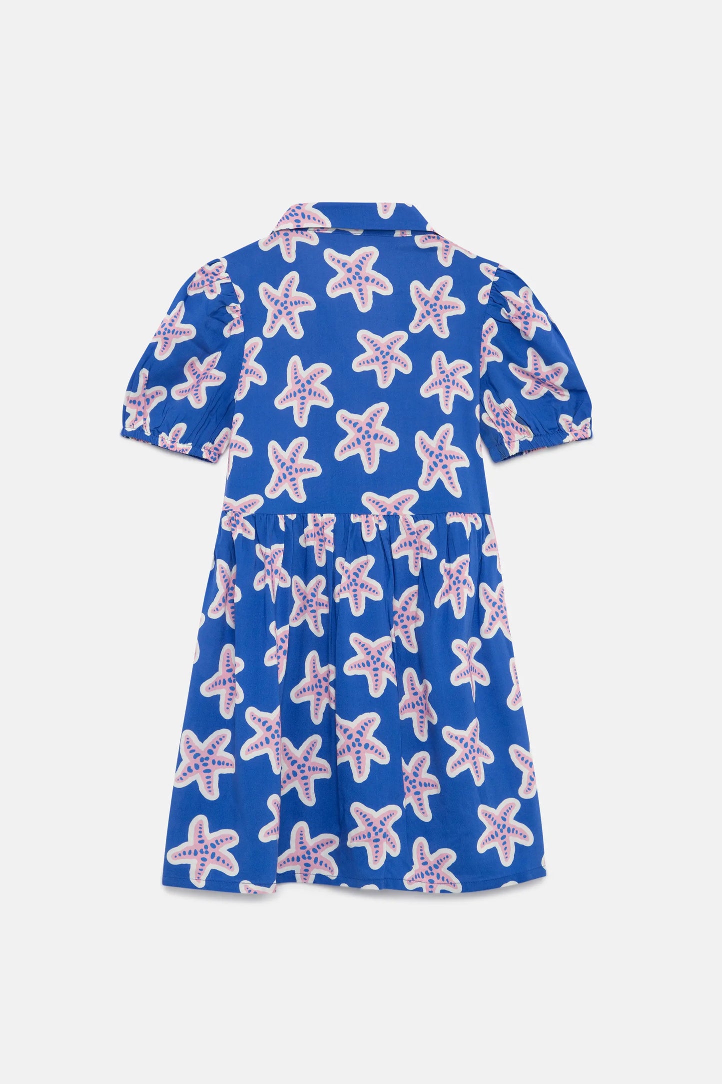 Abito corto in Rayon da bambina LENZING™ ECOVERO™ con stelle