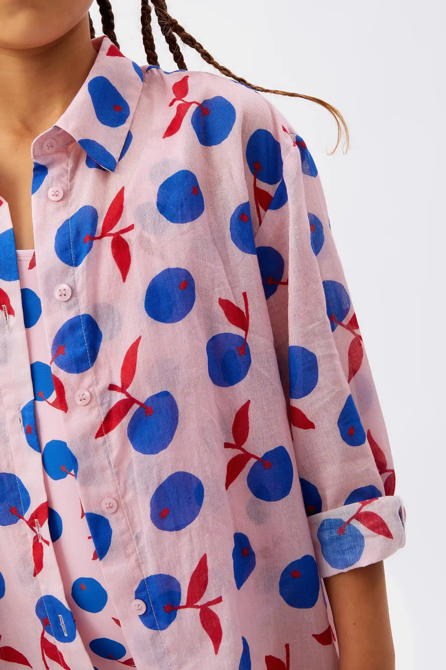 Camisa unisex estampado Yuzu Beach
