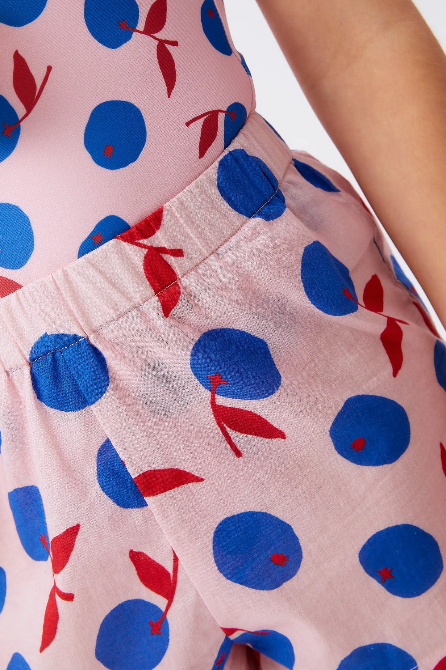 Shorts da ragazza con stampa Yuzu Beach