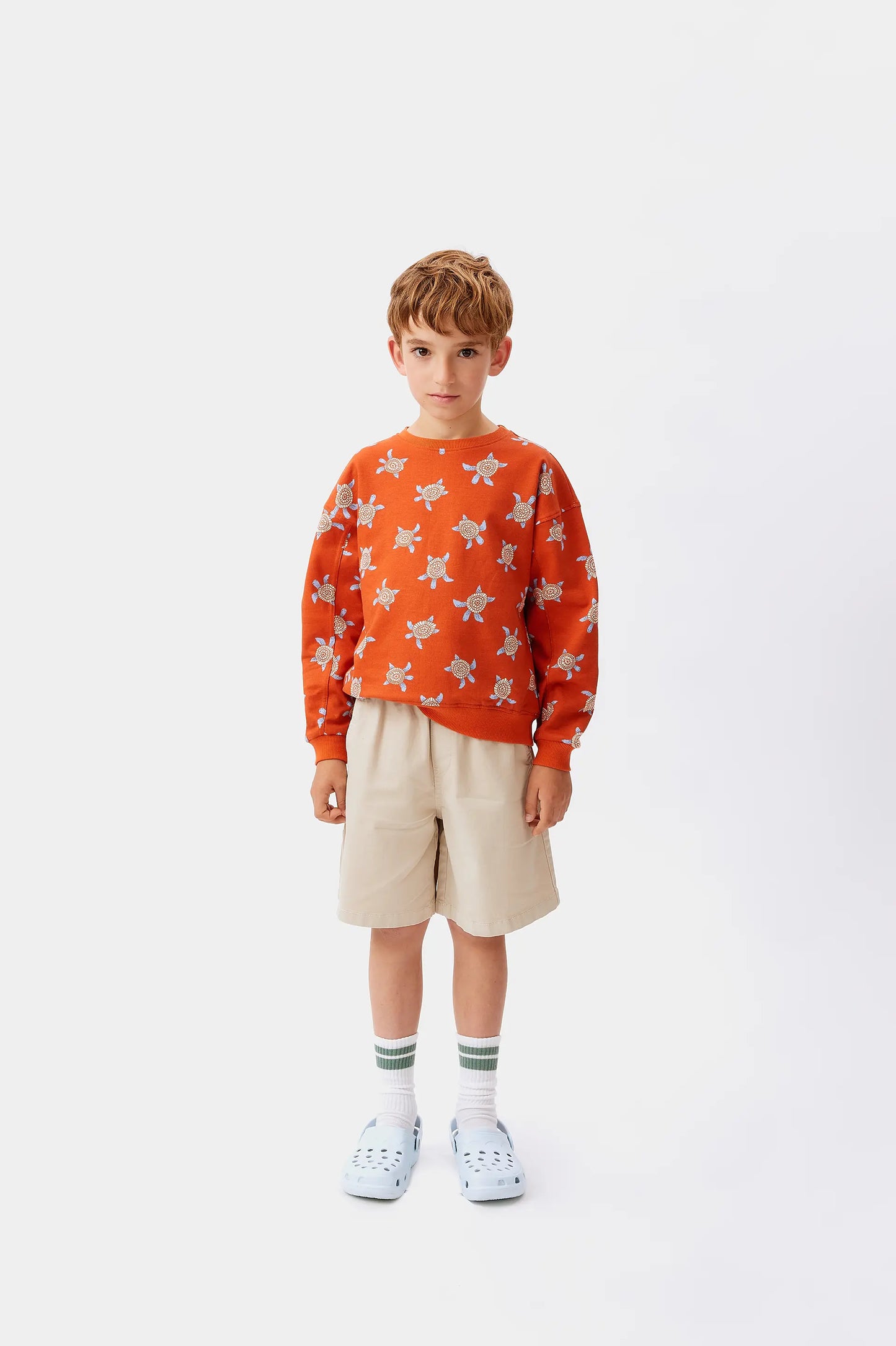 Felpa unisex con stampa tartaruga