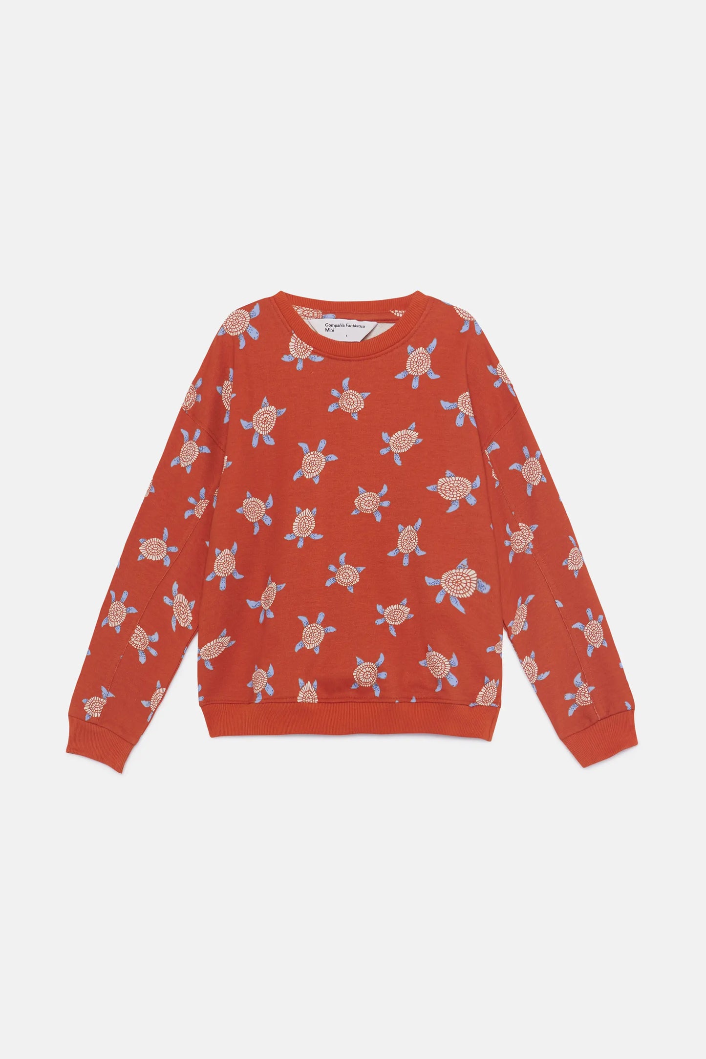 Felpa unisex con stampa tartaruga