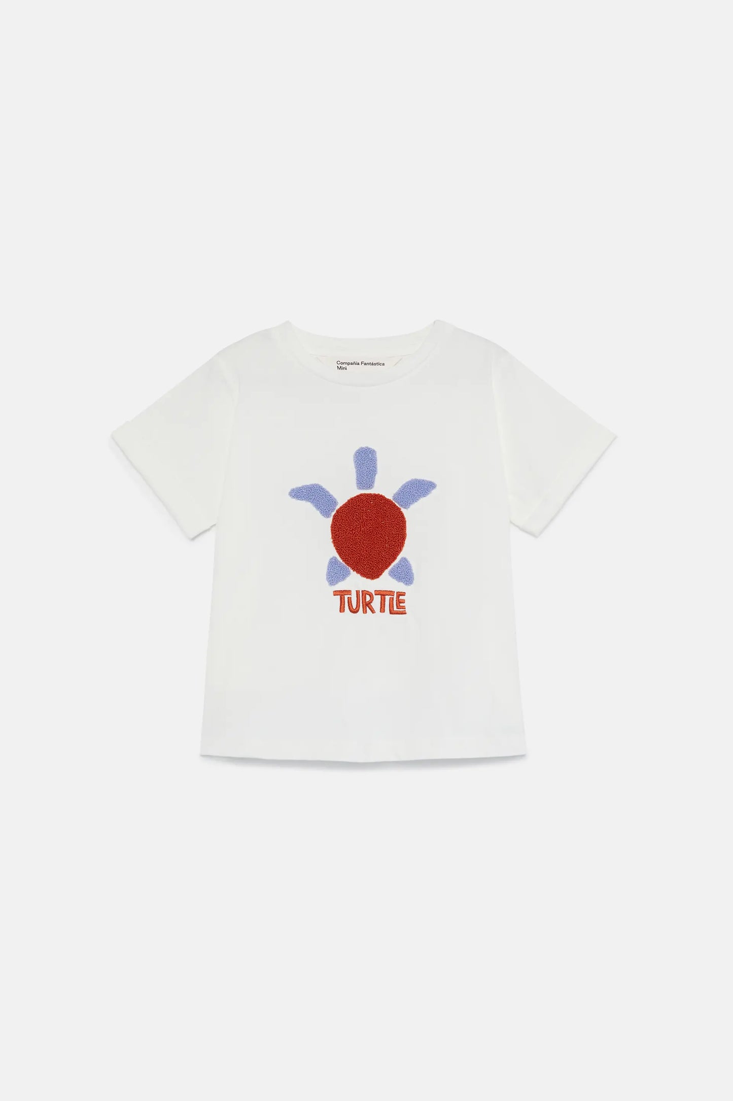 White turtle print unisex t-shirt