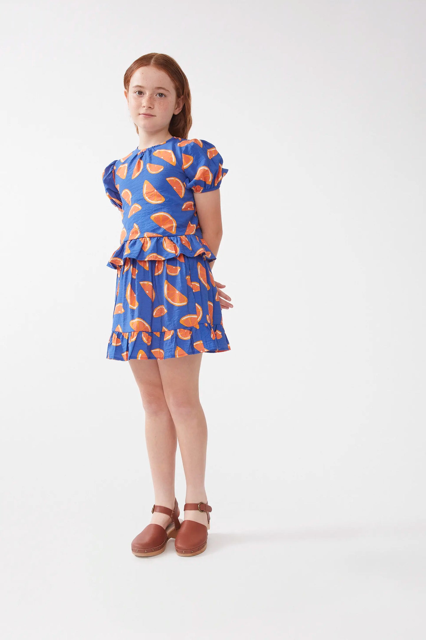 Top de niña estampado pomelos