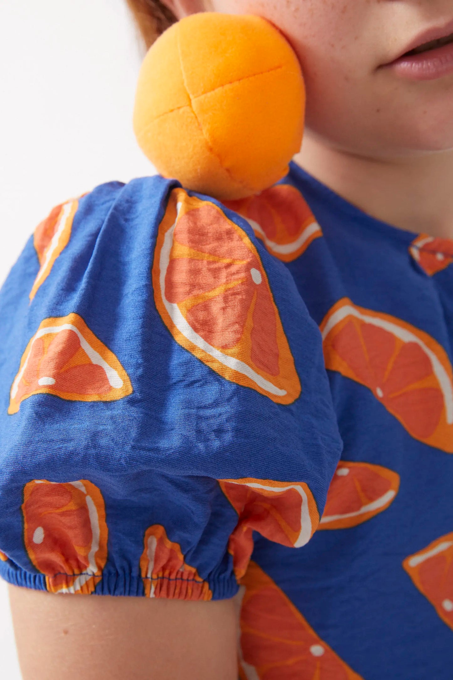 Top de niña estampado pomelos