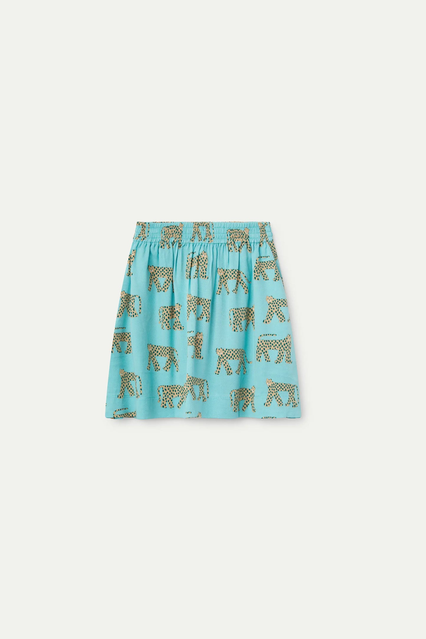 Falda corta de niña estampado Jaguar