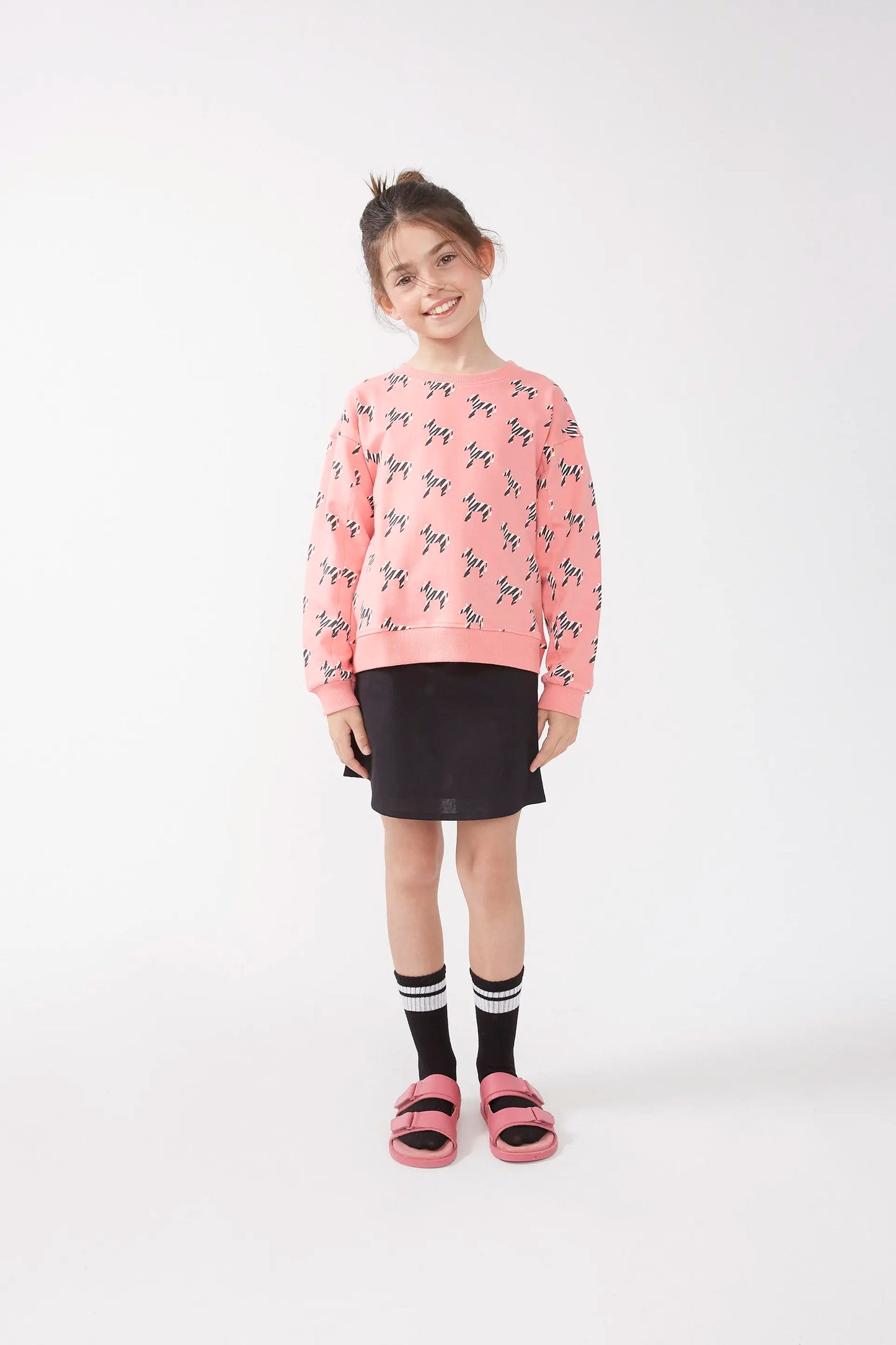 Felpa unisex con stampa safari