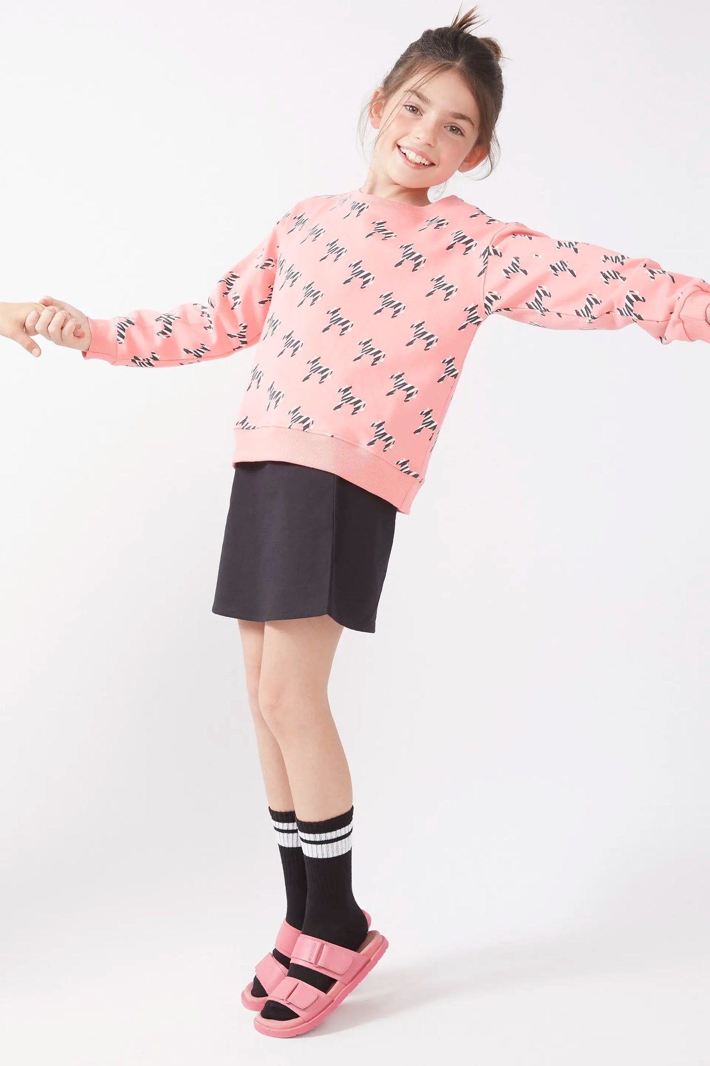 Felpa unisex con stampa safari