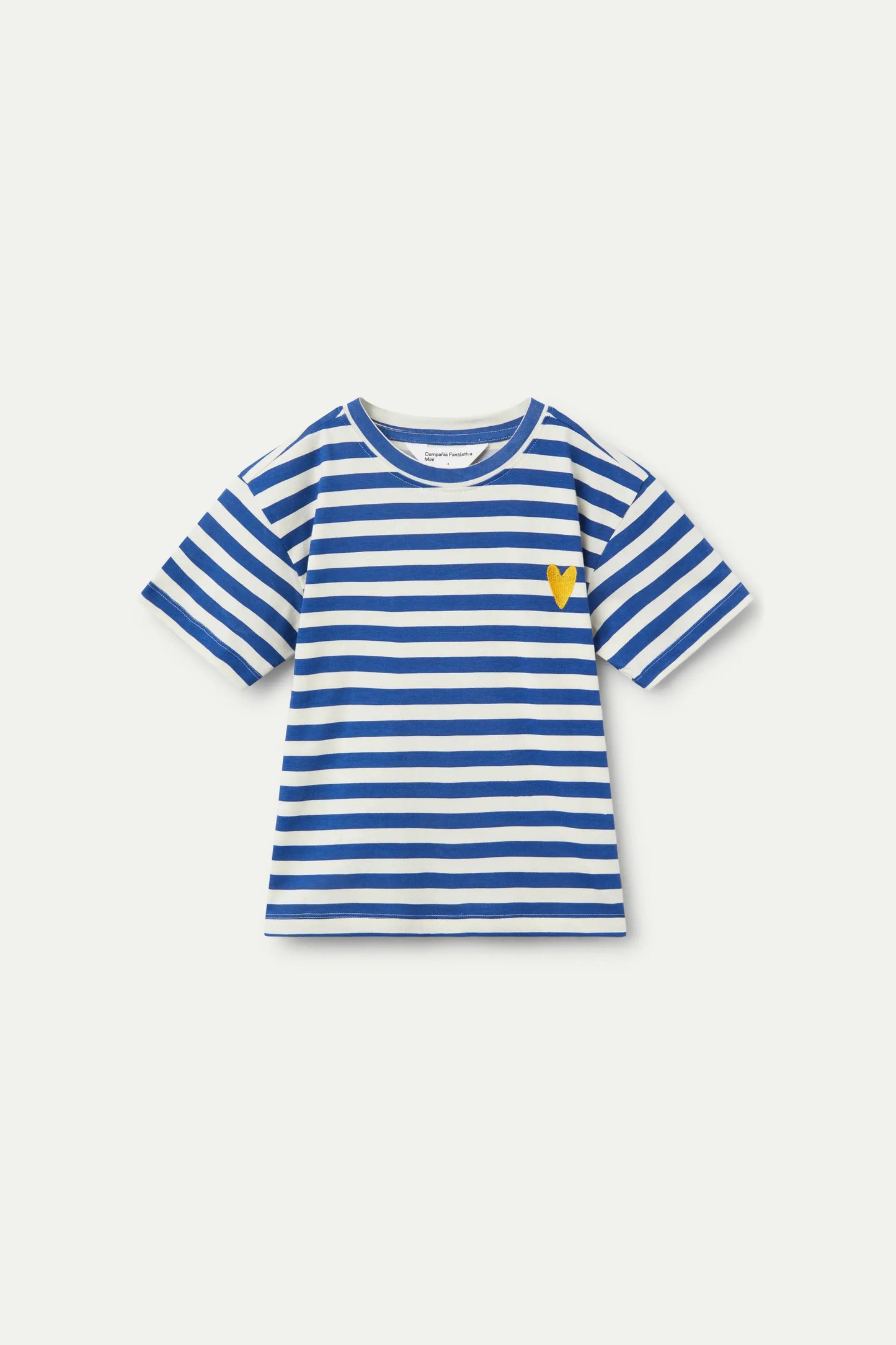T-shirt unisex con strisce blu