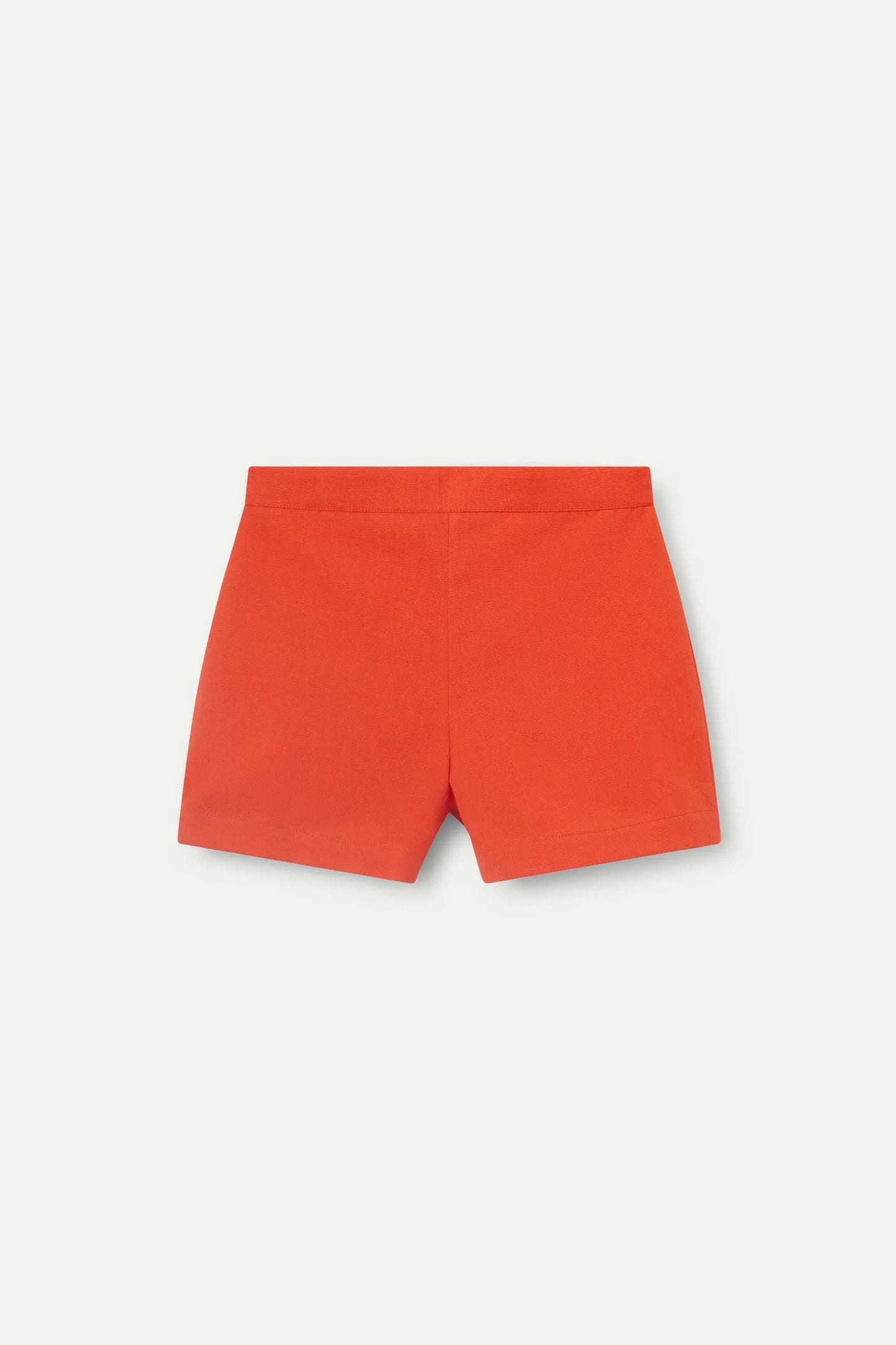 Shorts de niña naranjas