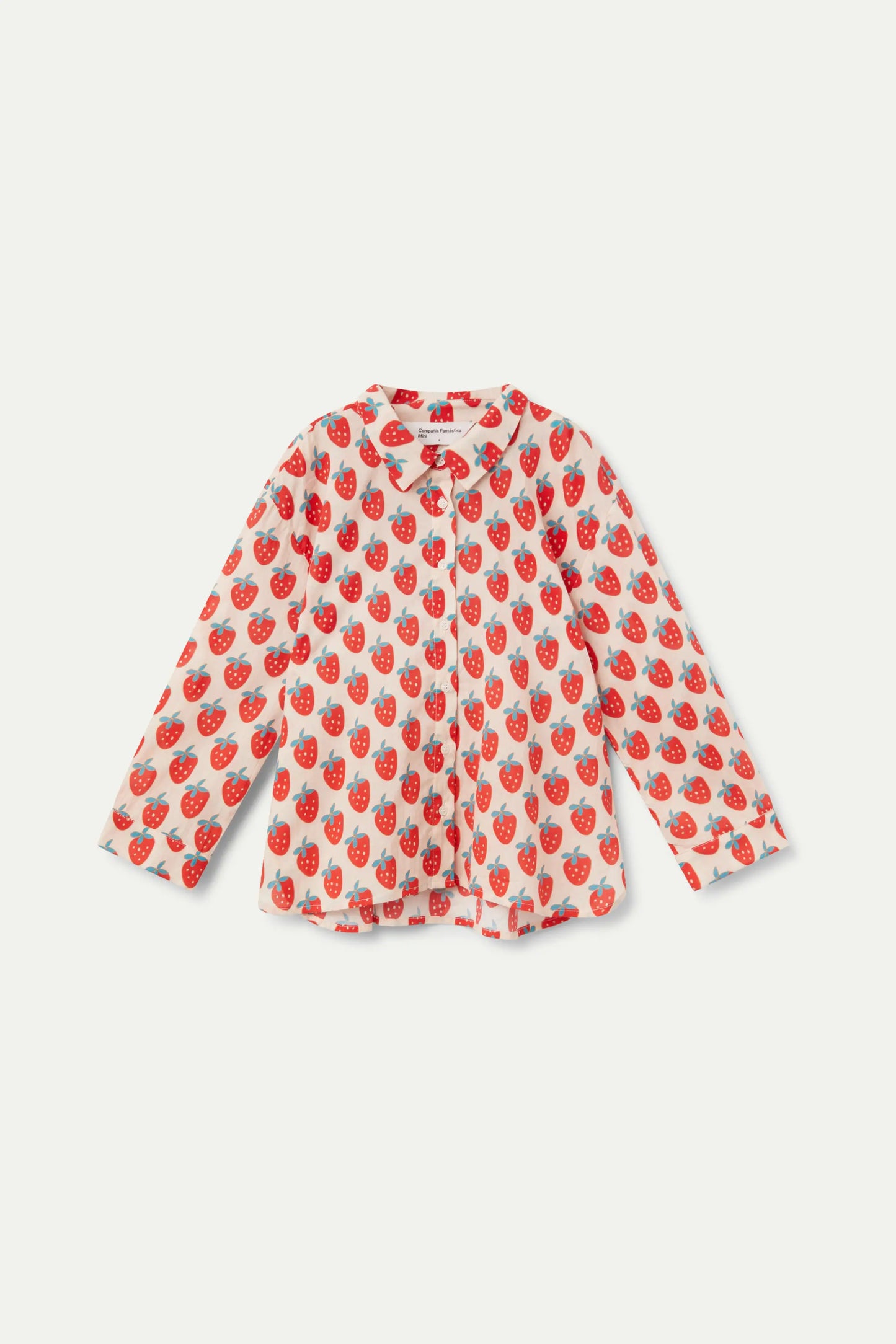 Maglietta unisex con stampa Strawberry Beach