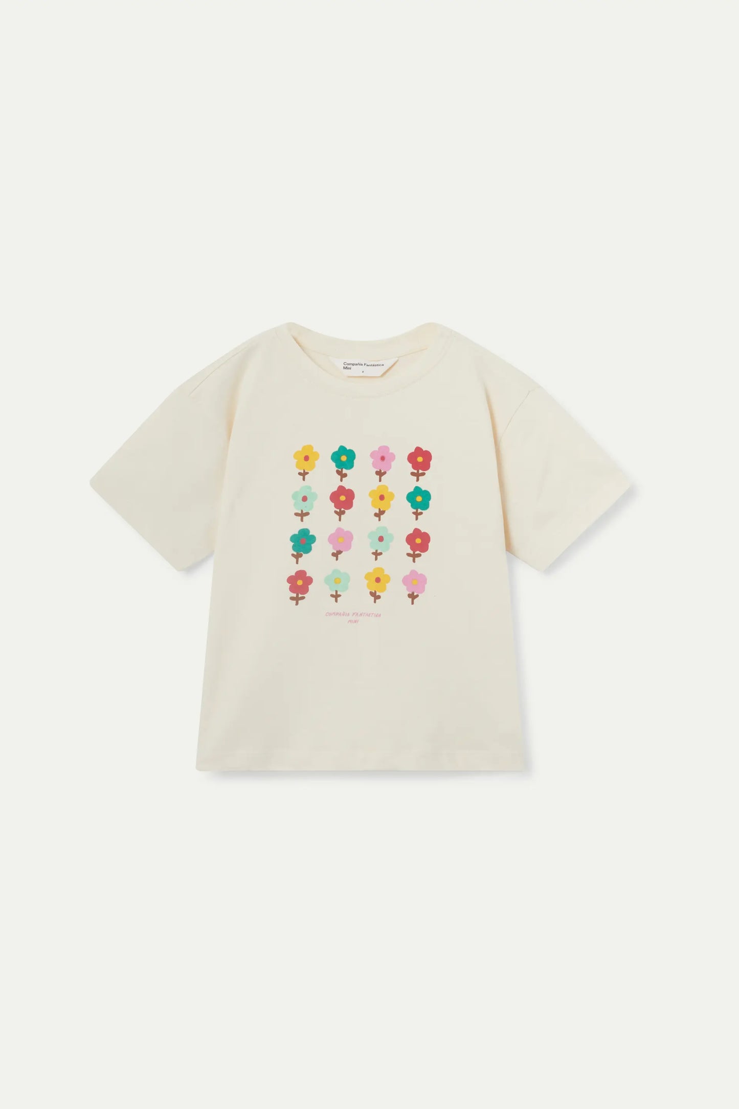 Camiseta unisex print floral