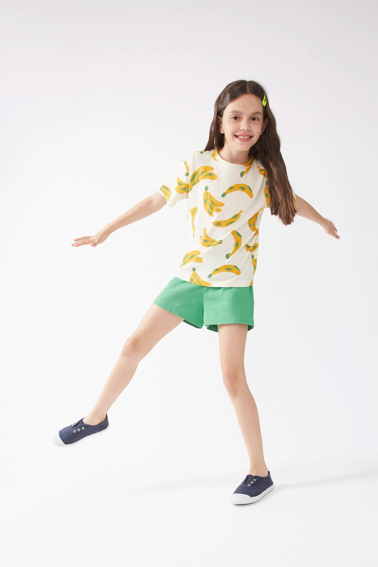 Unisex banana print t-shirt
