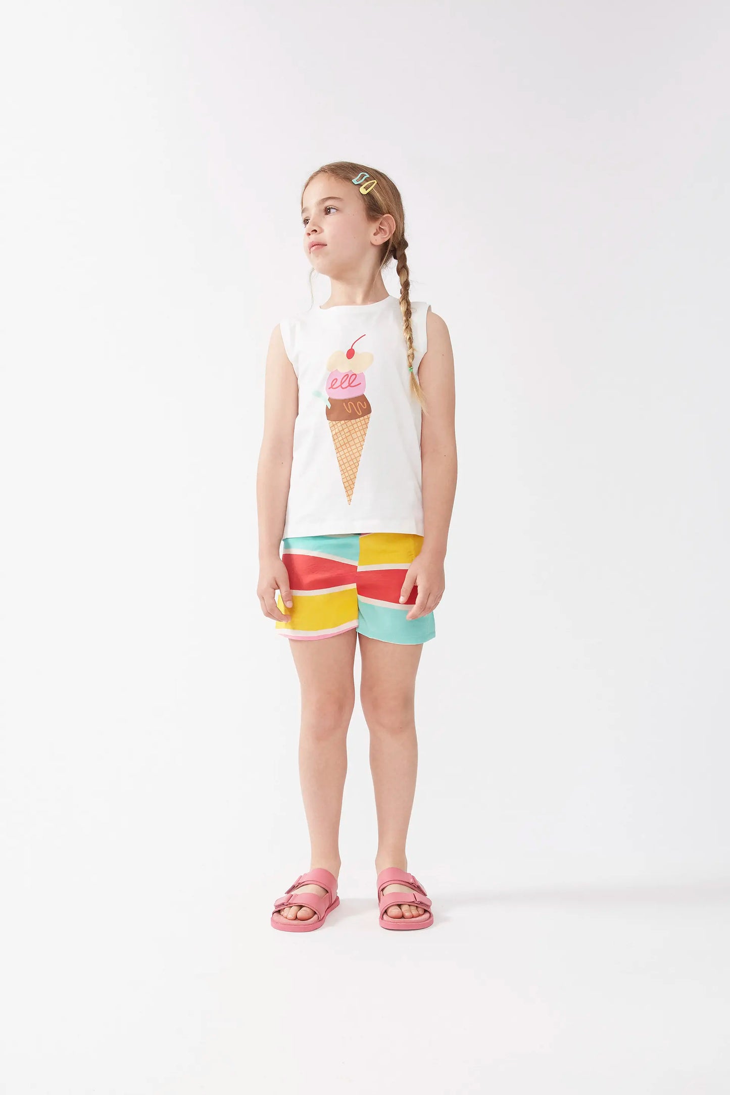 Camiseta unisex print de helado