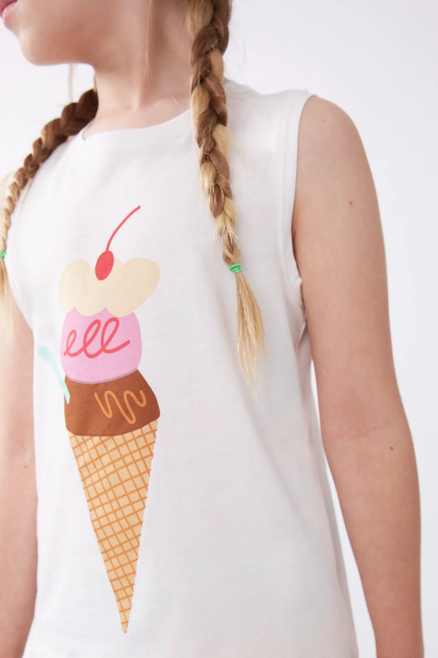 Camiseta unisex print de helado