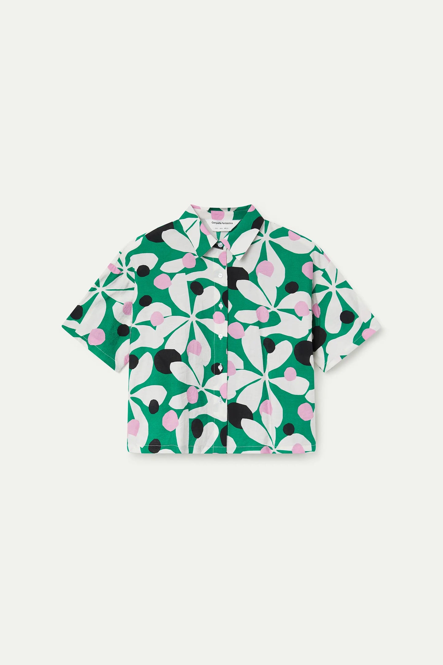Camicia con stampa Hosta
