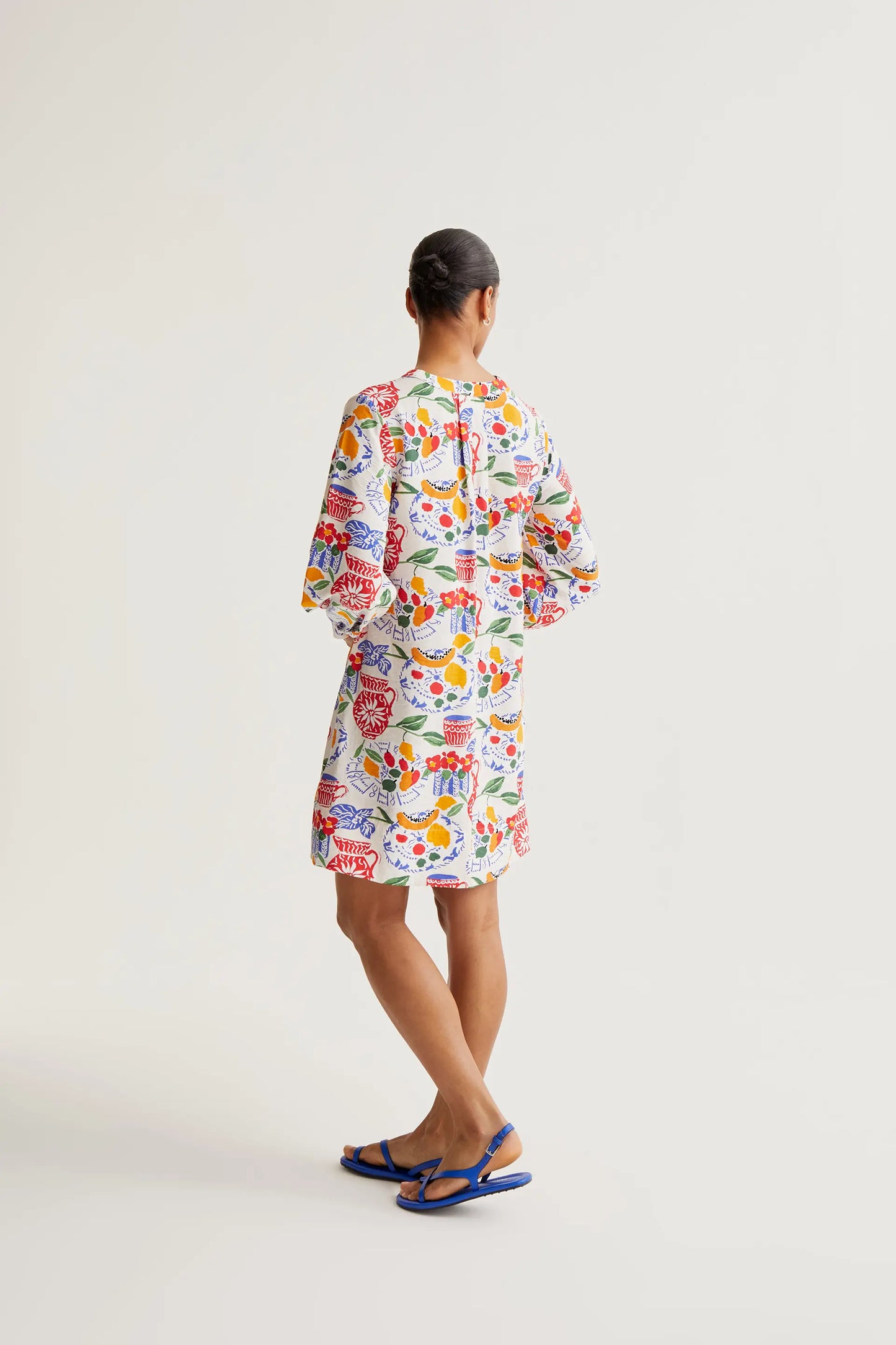 Lush print short dress