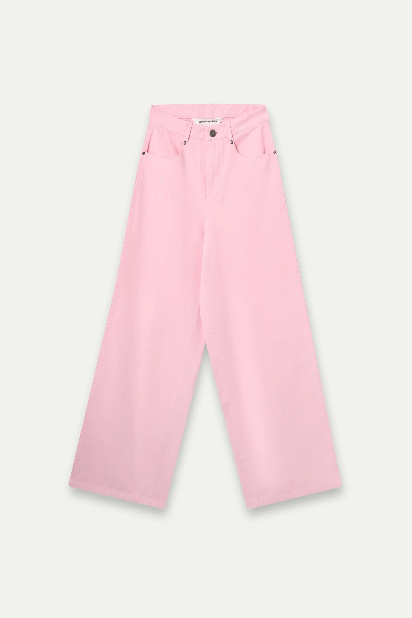 Pink wide leg trousers