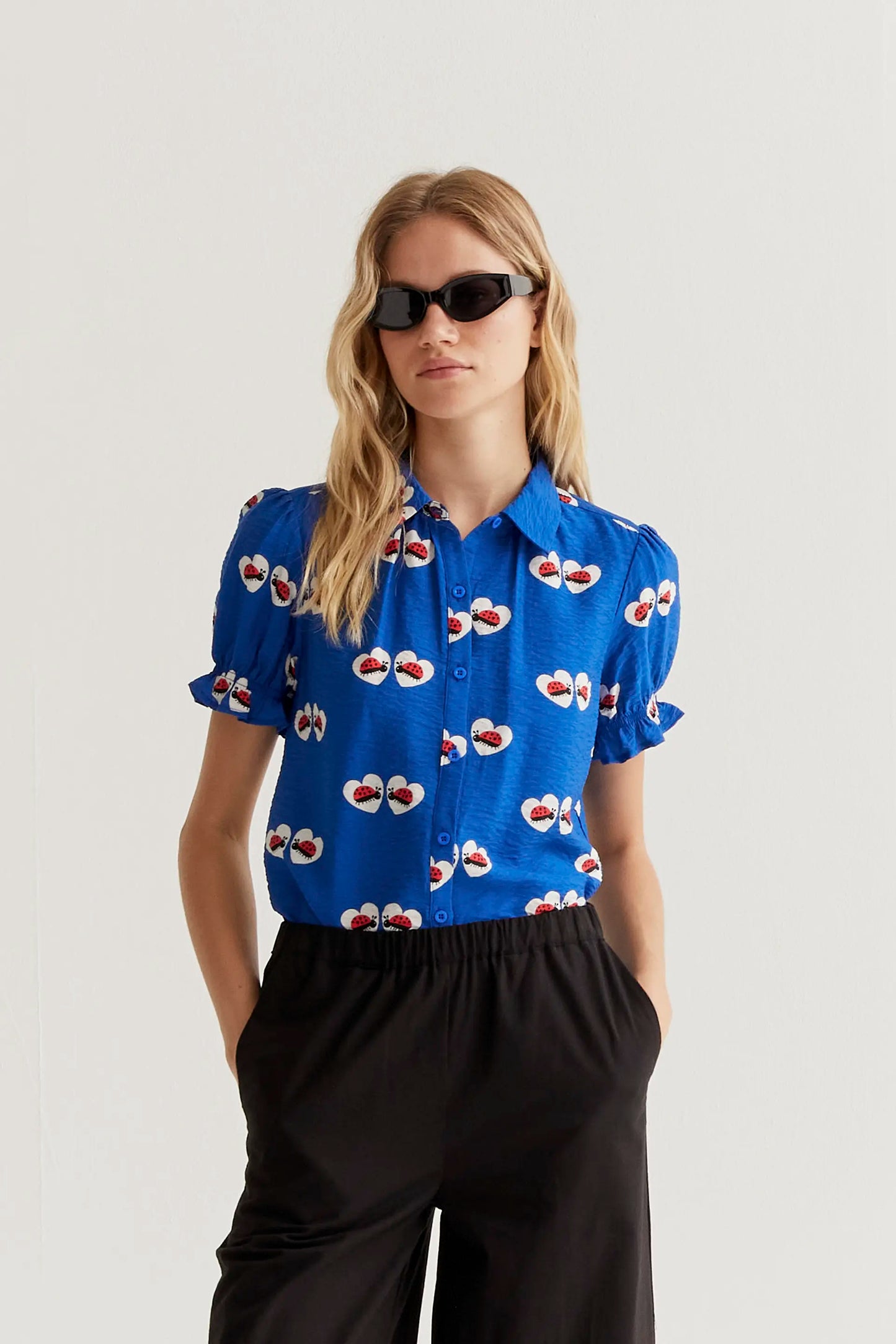 Camicia stampata Coccinella