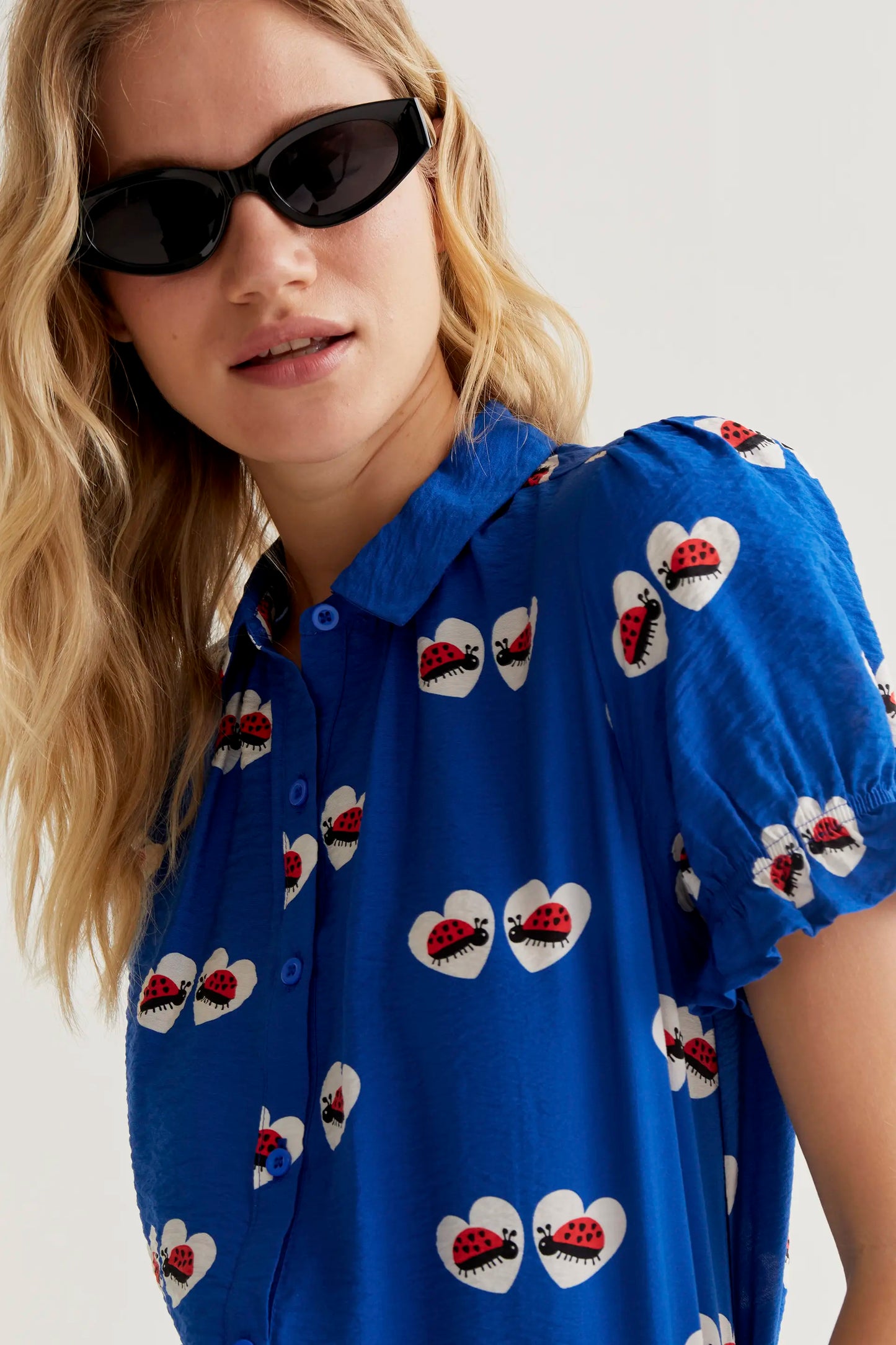 Camicia stampata Coccinella