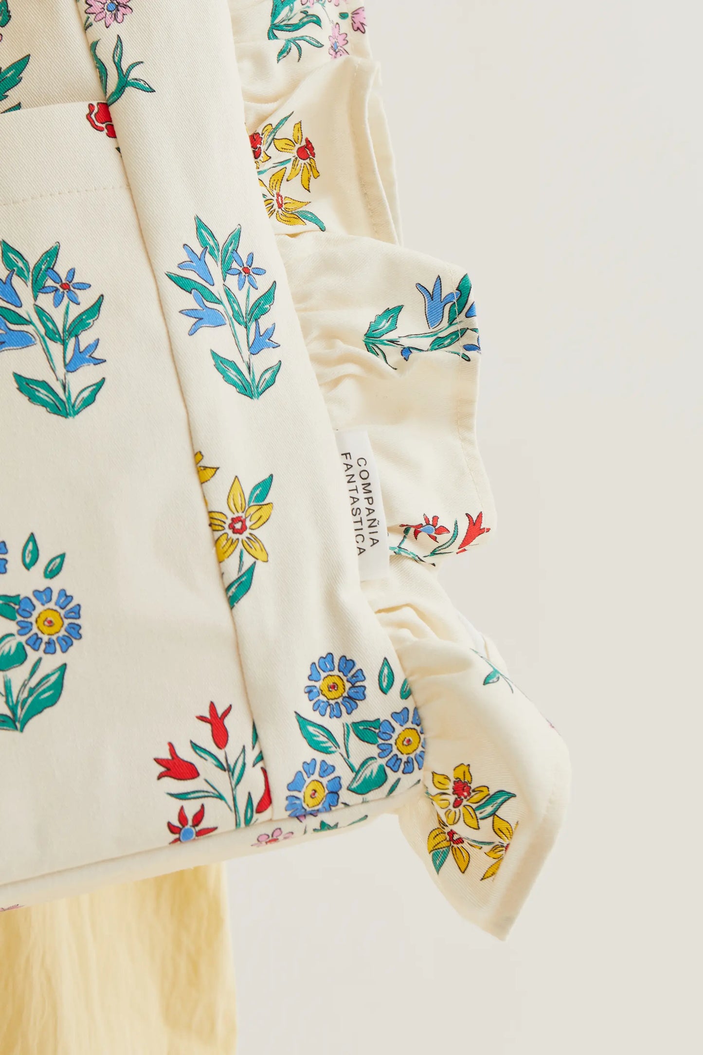 Bolso acolchado con estampado Gardener