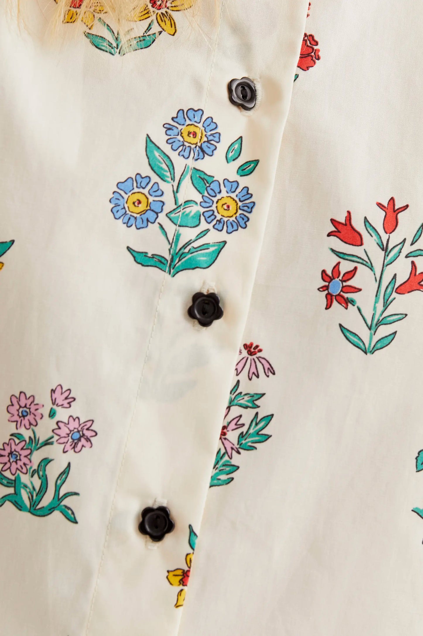 Top con stampa giardiniere