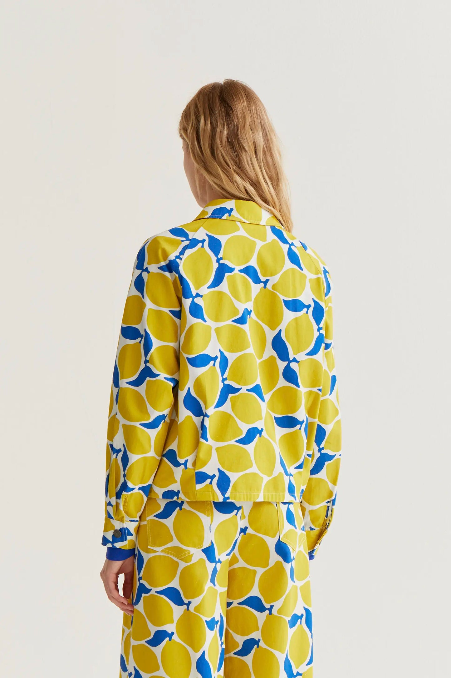 Limoncello print jacket