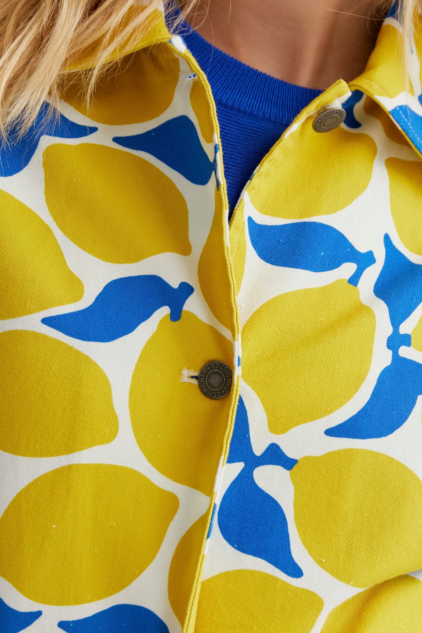 Limoncello print jacket