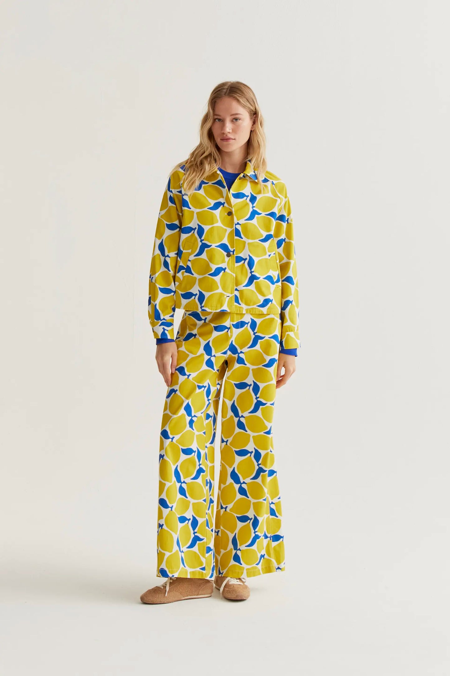 Limoncello print jacket