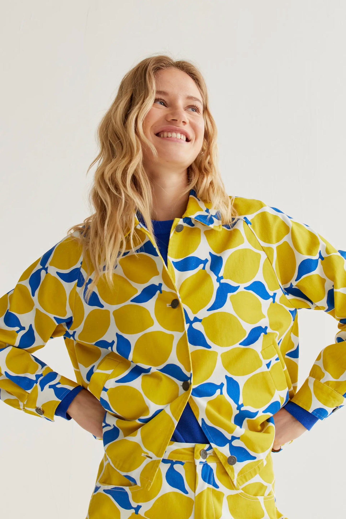 Limoncello print jacket