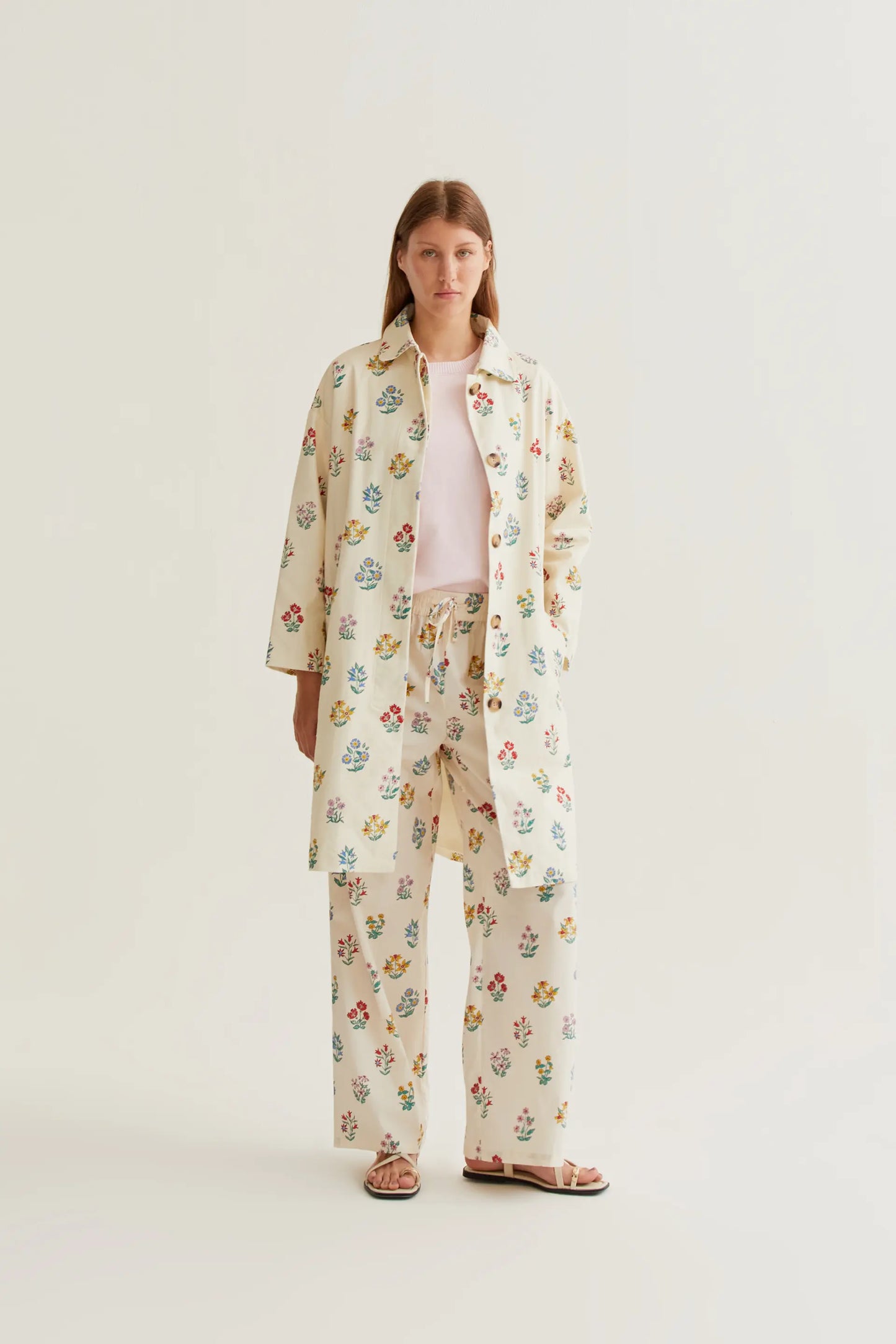 Gabardina con estampado Gardener
