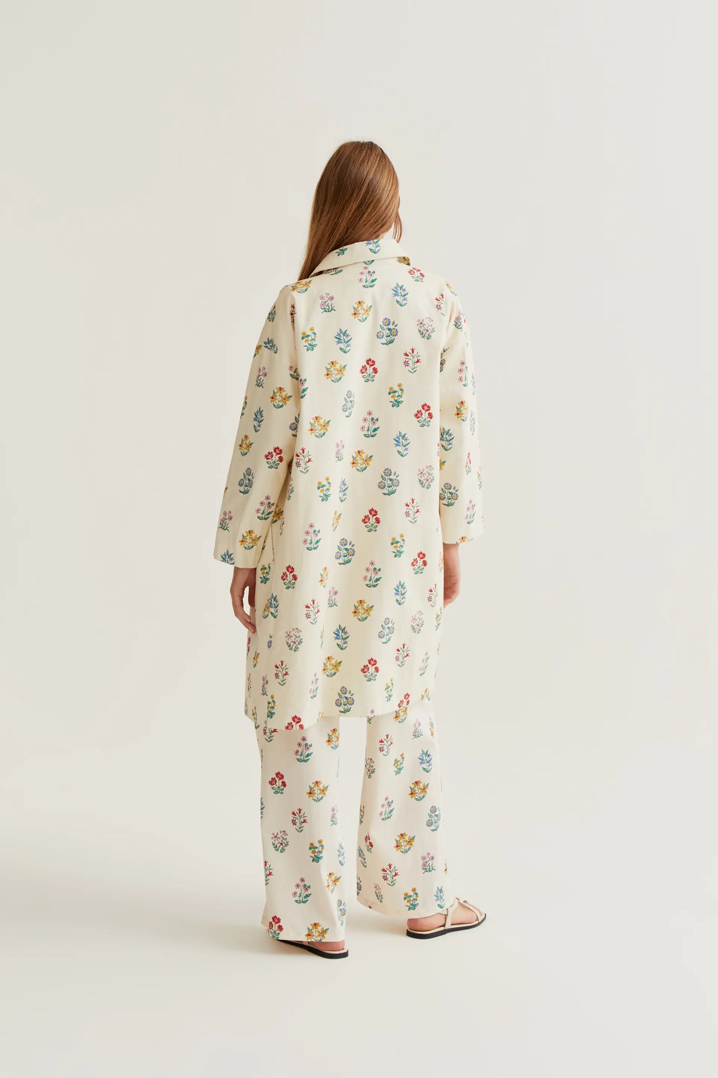 Gabardina con estampado Gardener