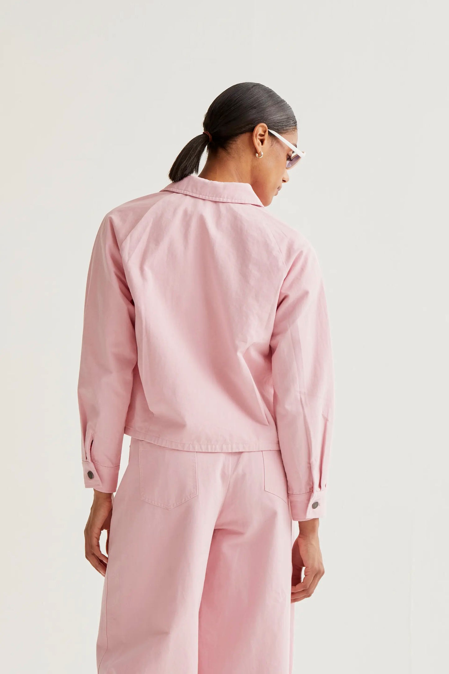 Giacca rosa 100% cotone
