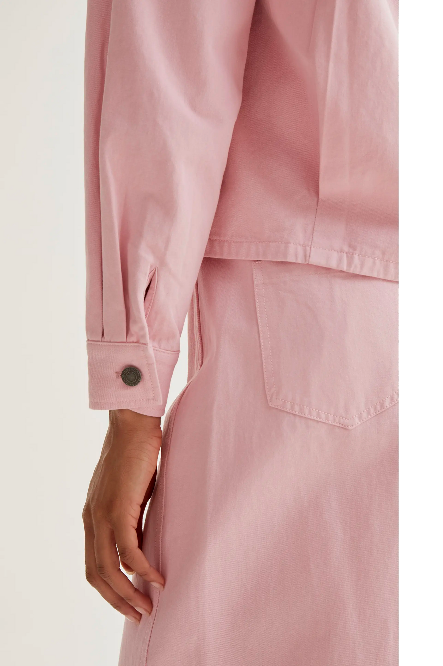 Giacca rosa 100% cotone