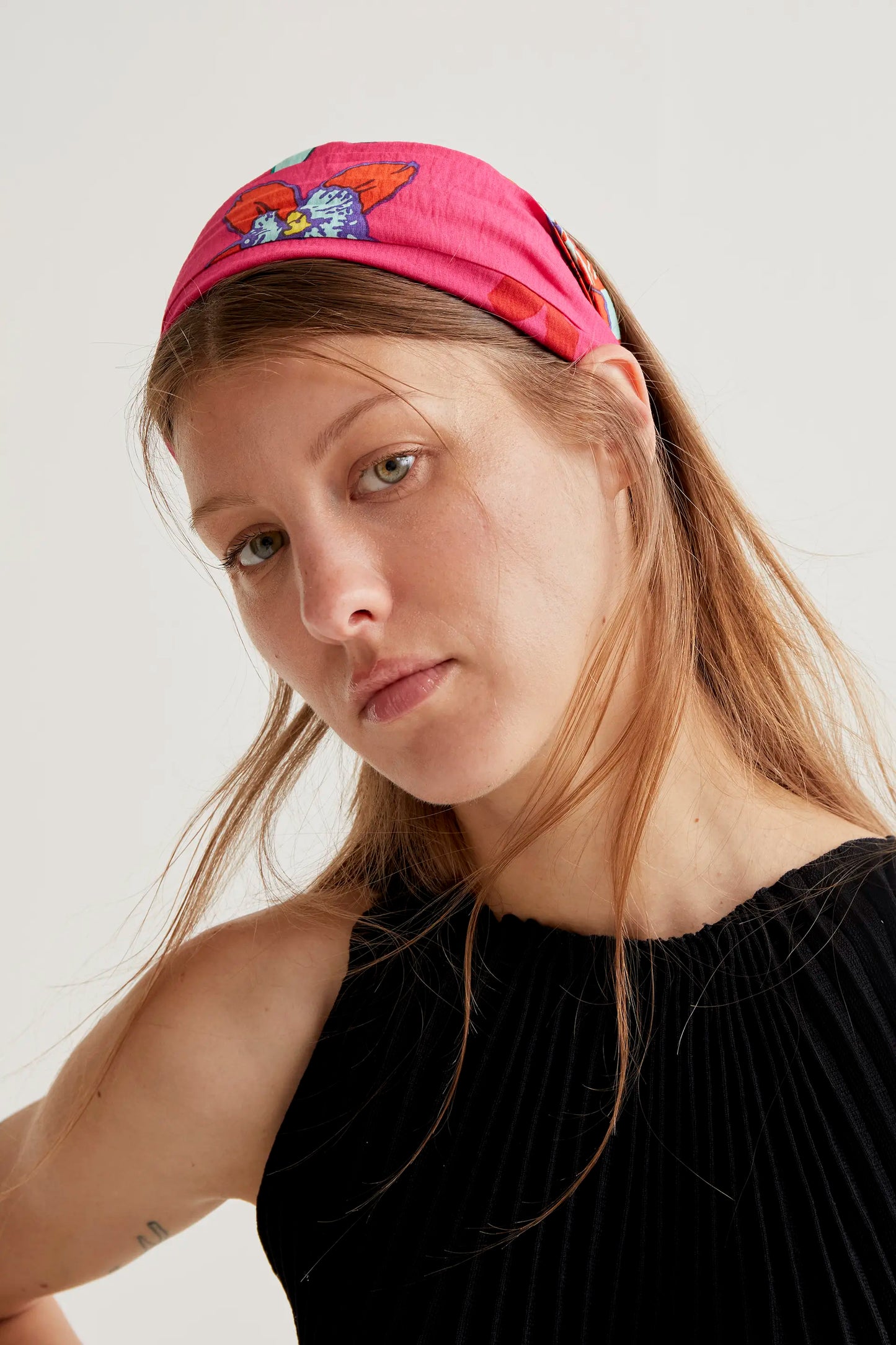 Vanda print headband