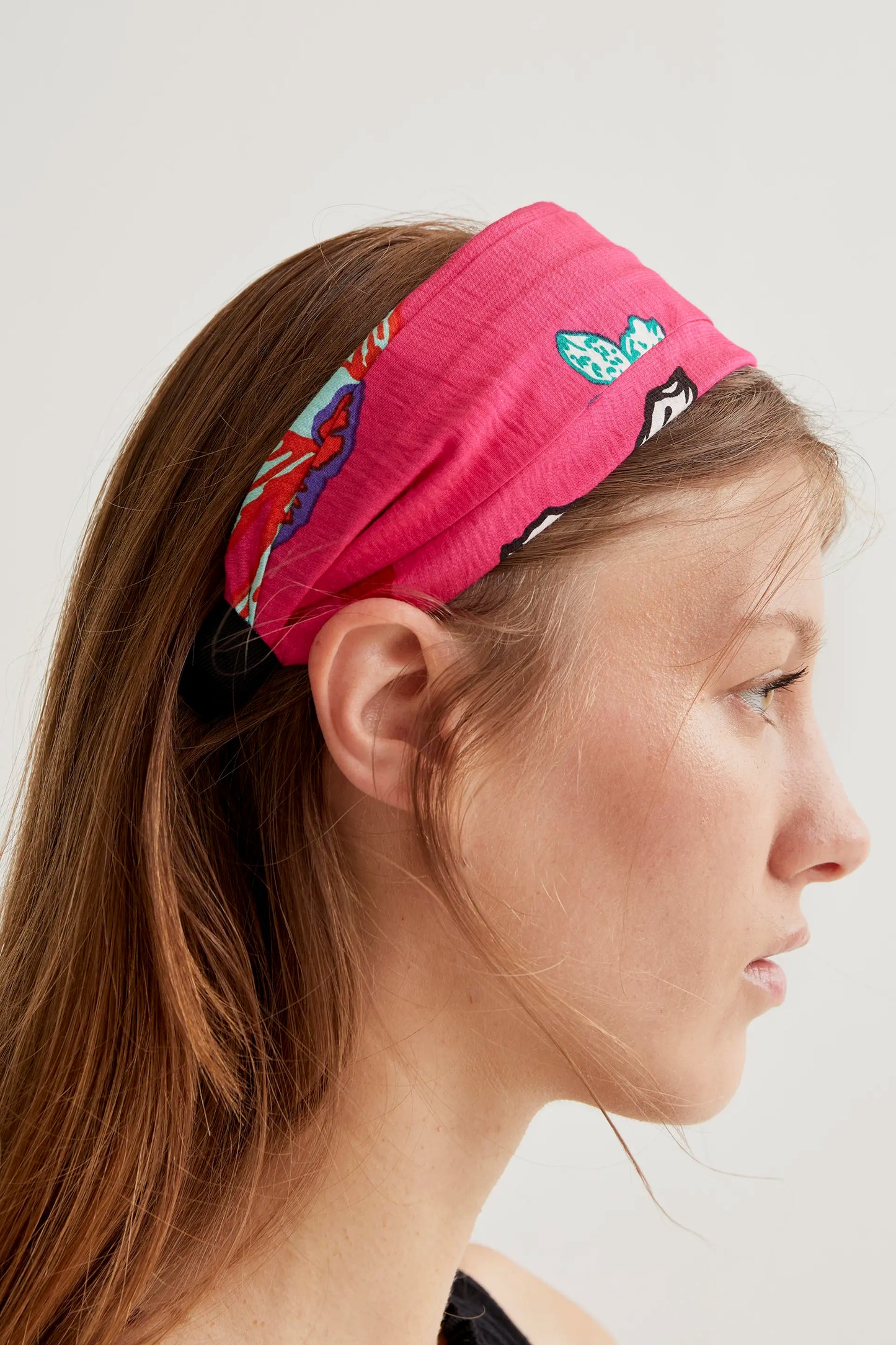 Vanda print headband