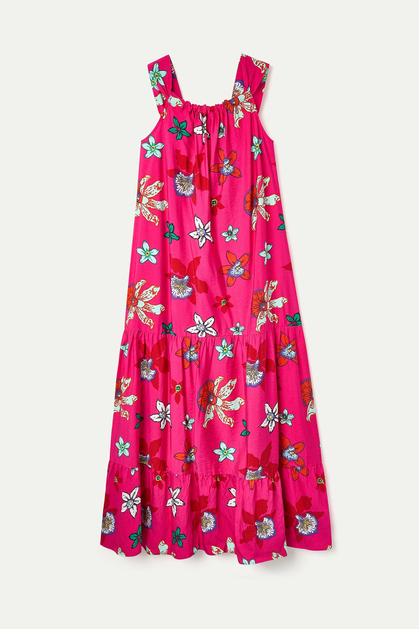 Vestido largo con estampado Vanda