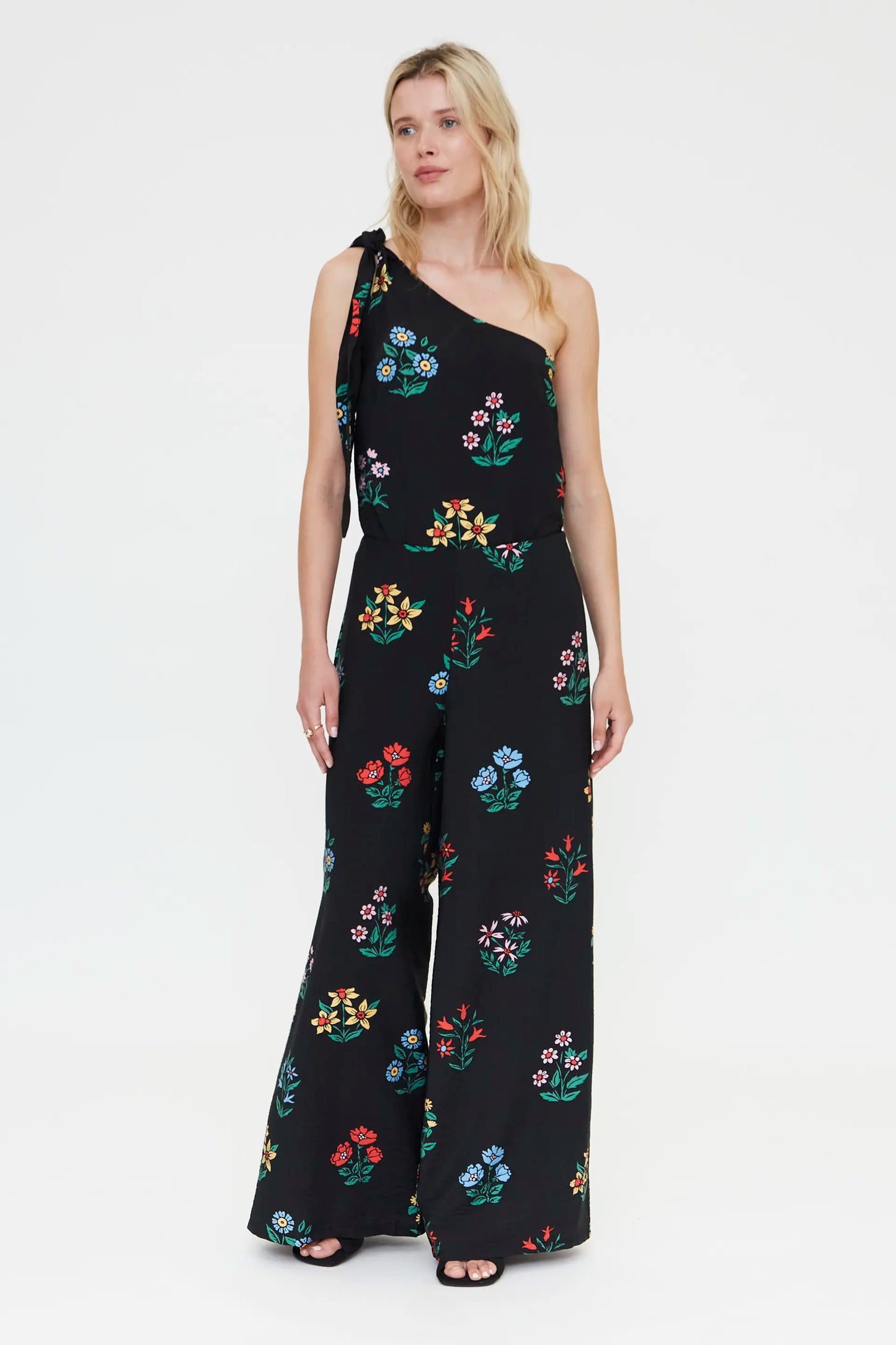 Multicolor Gardener Print Trousers