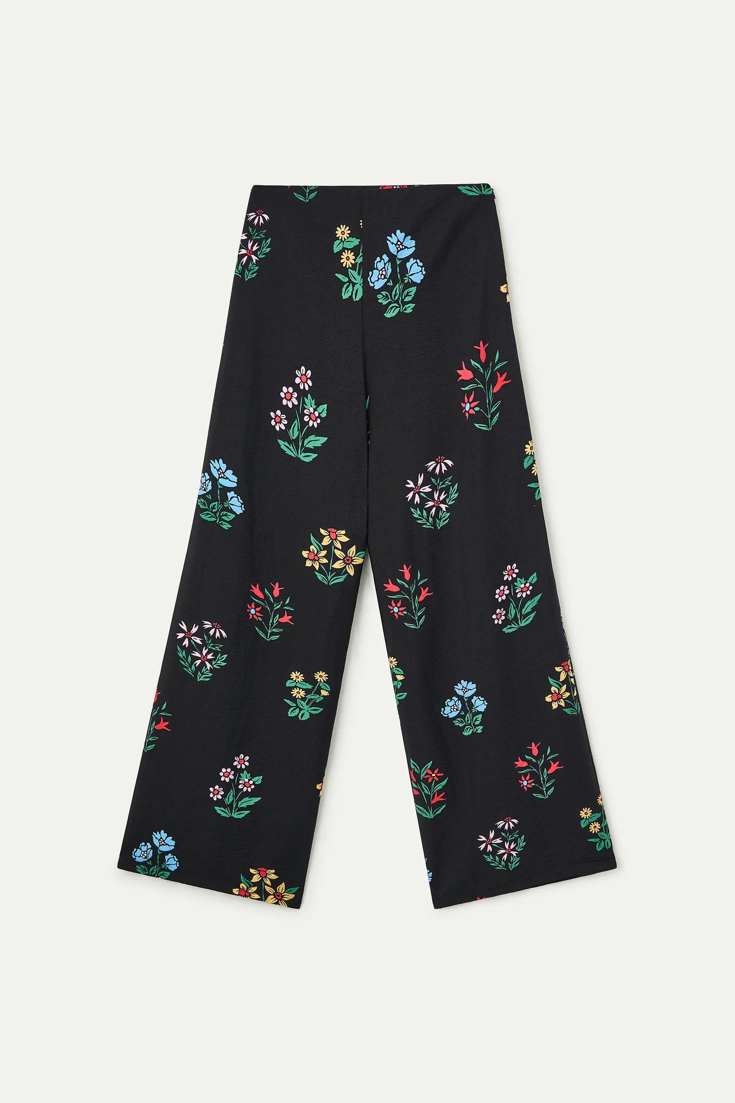 Multicolor Gardener Print Trousers