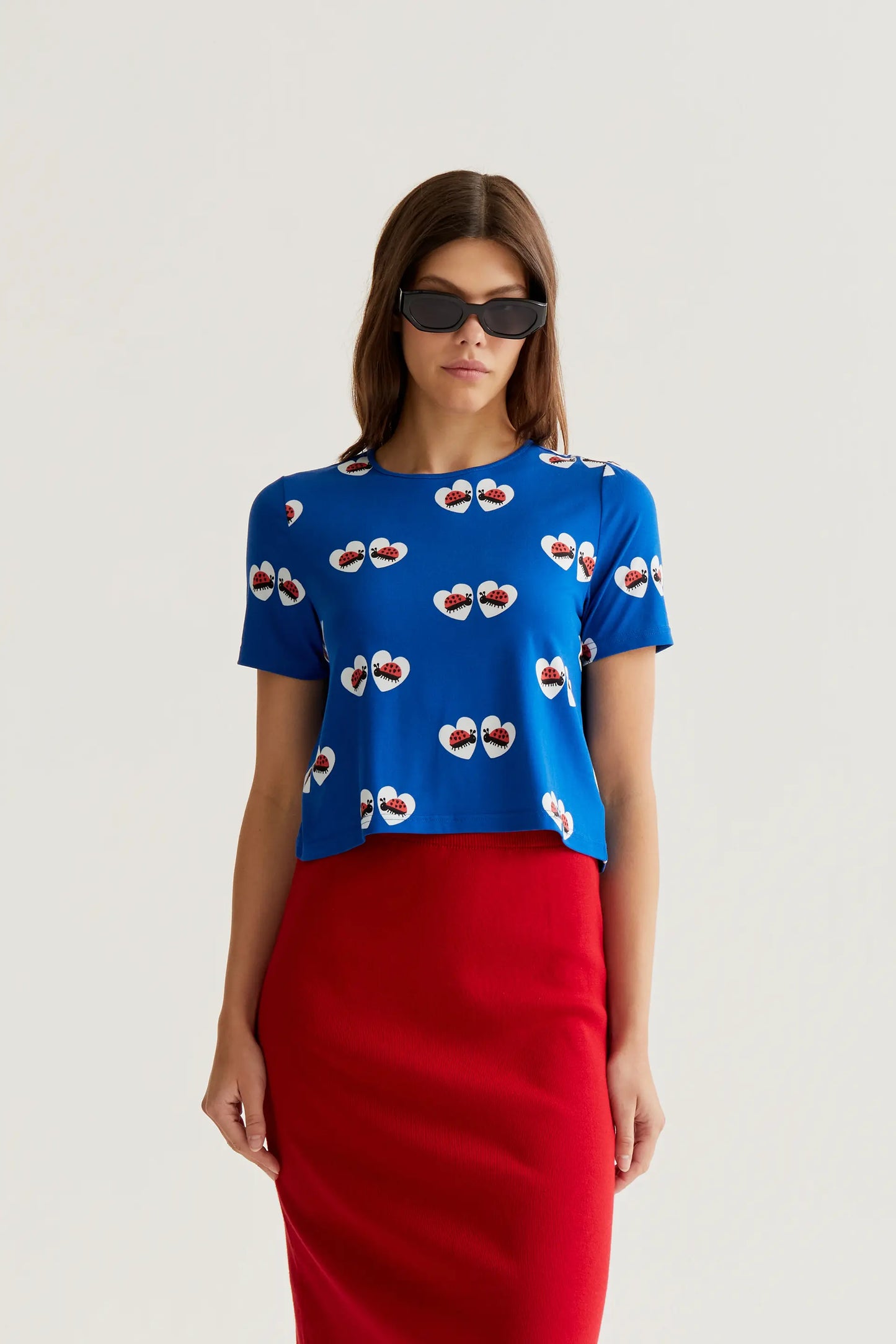 Coccinella print T-shirt