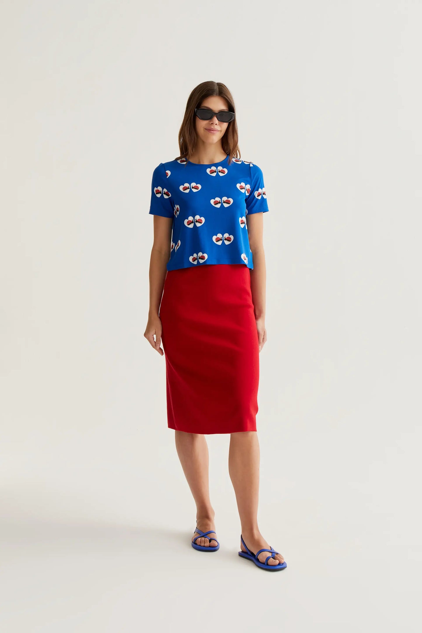 Coccinella print T-shirt