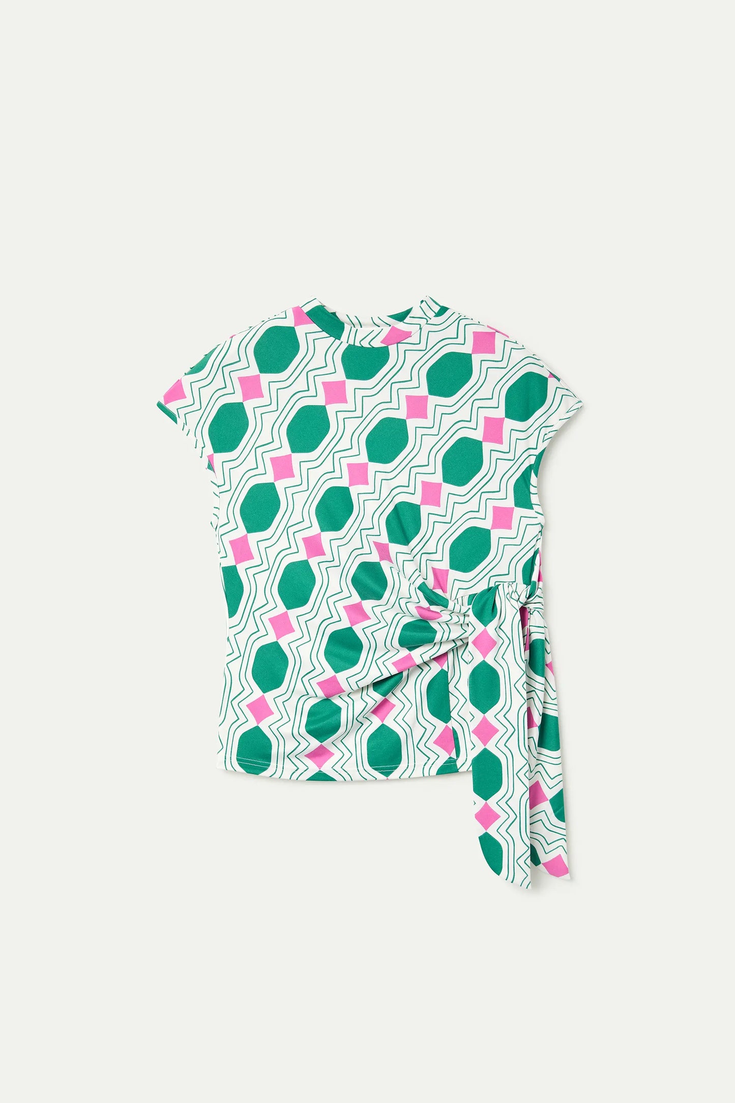 Geometric print t-shirt