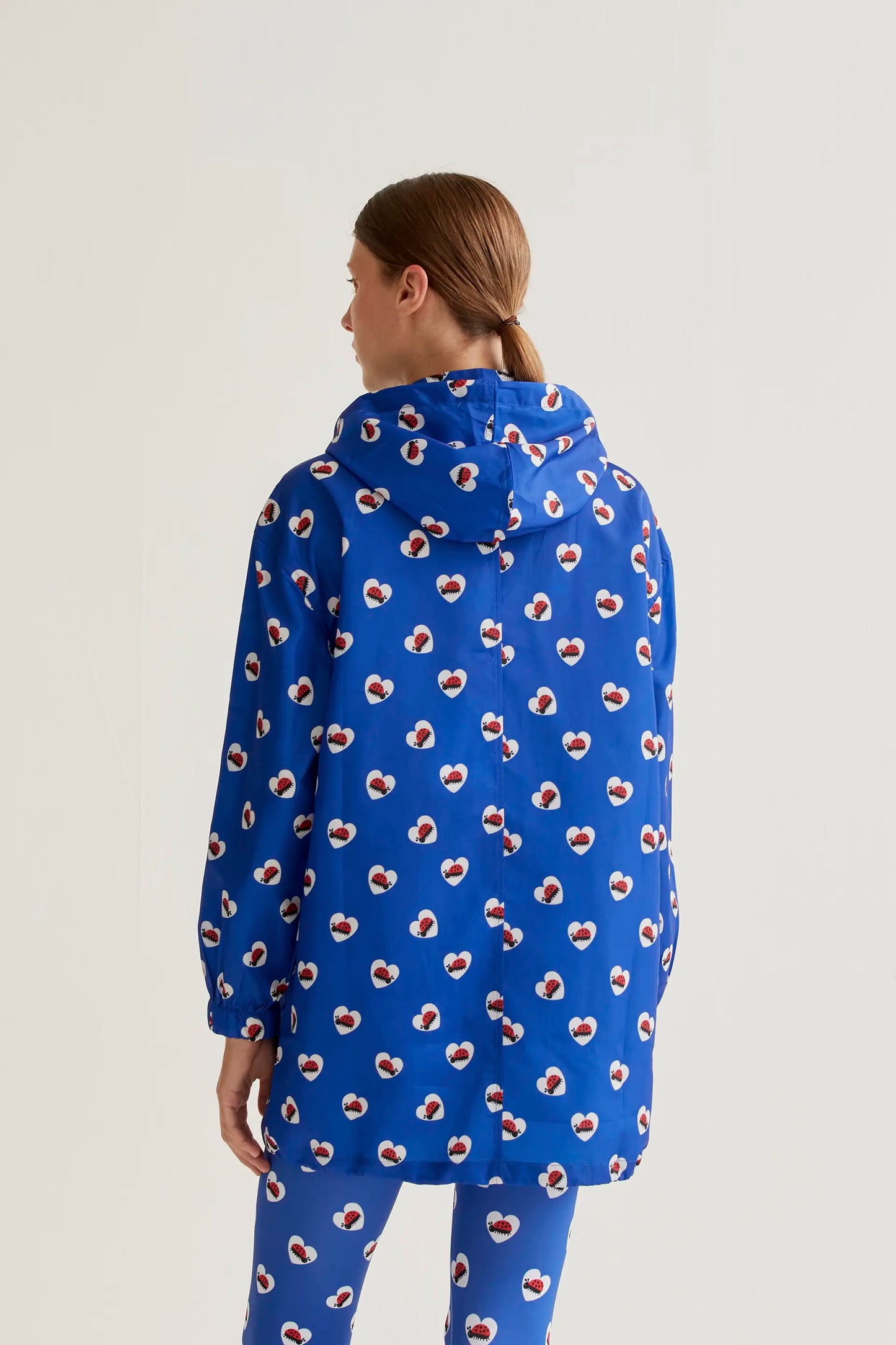Ladybug print jacket