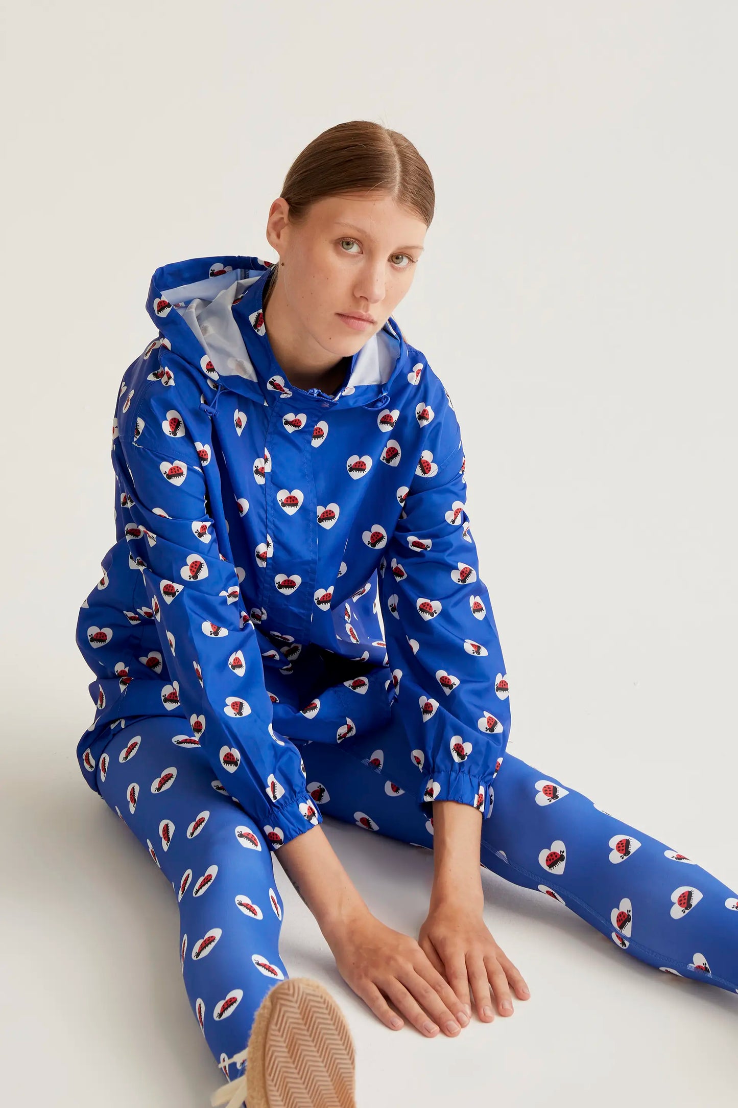 Ladybug print jacket