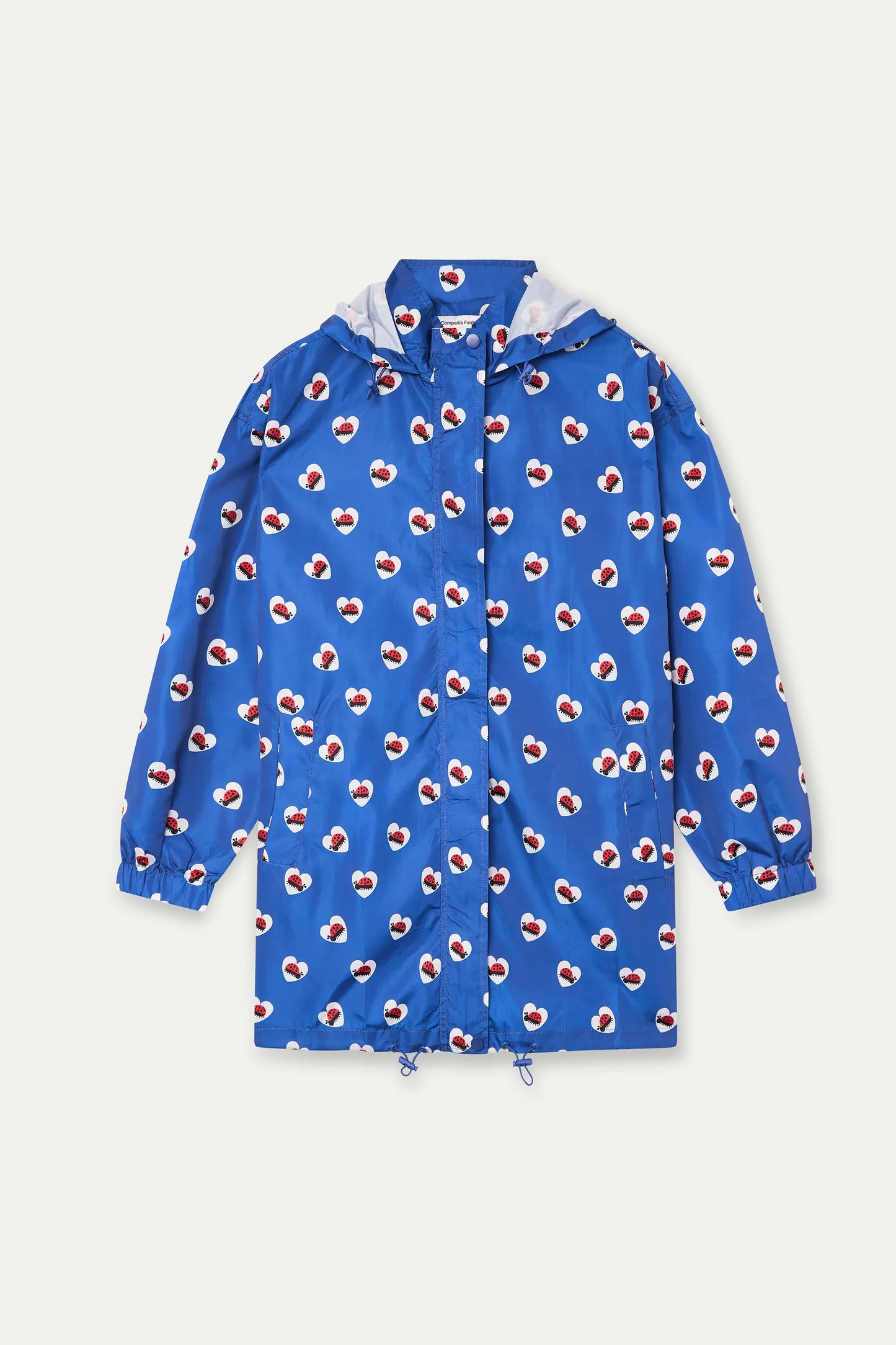 Ladybug print jacket