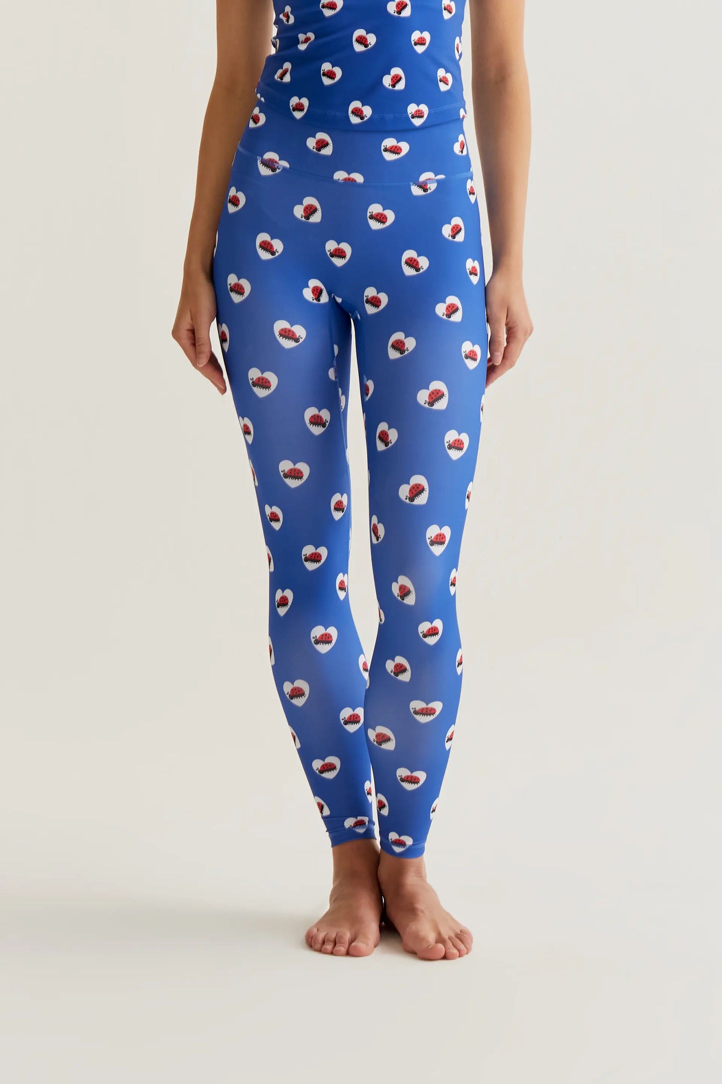 Leggings deportivos  con estampado Coccinella
