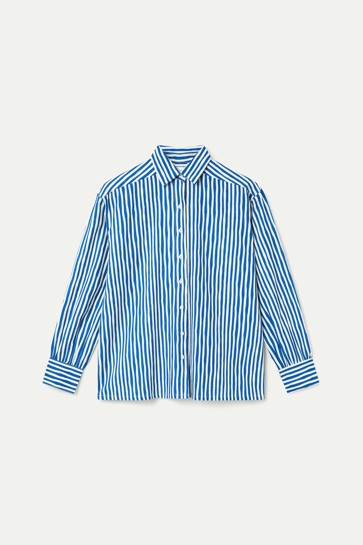 Camisa con estampado Lavagna Blue
