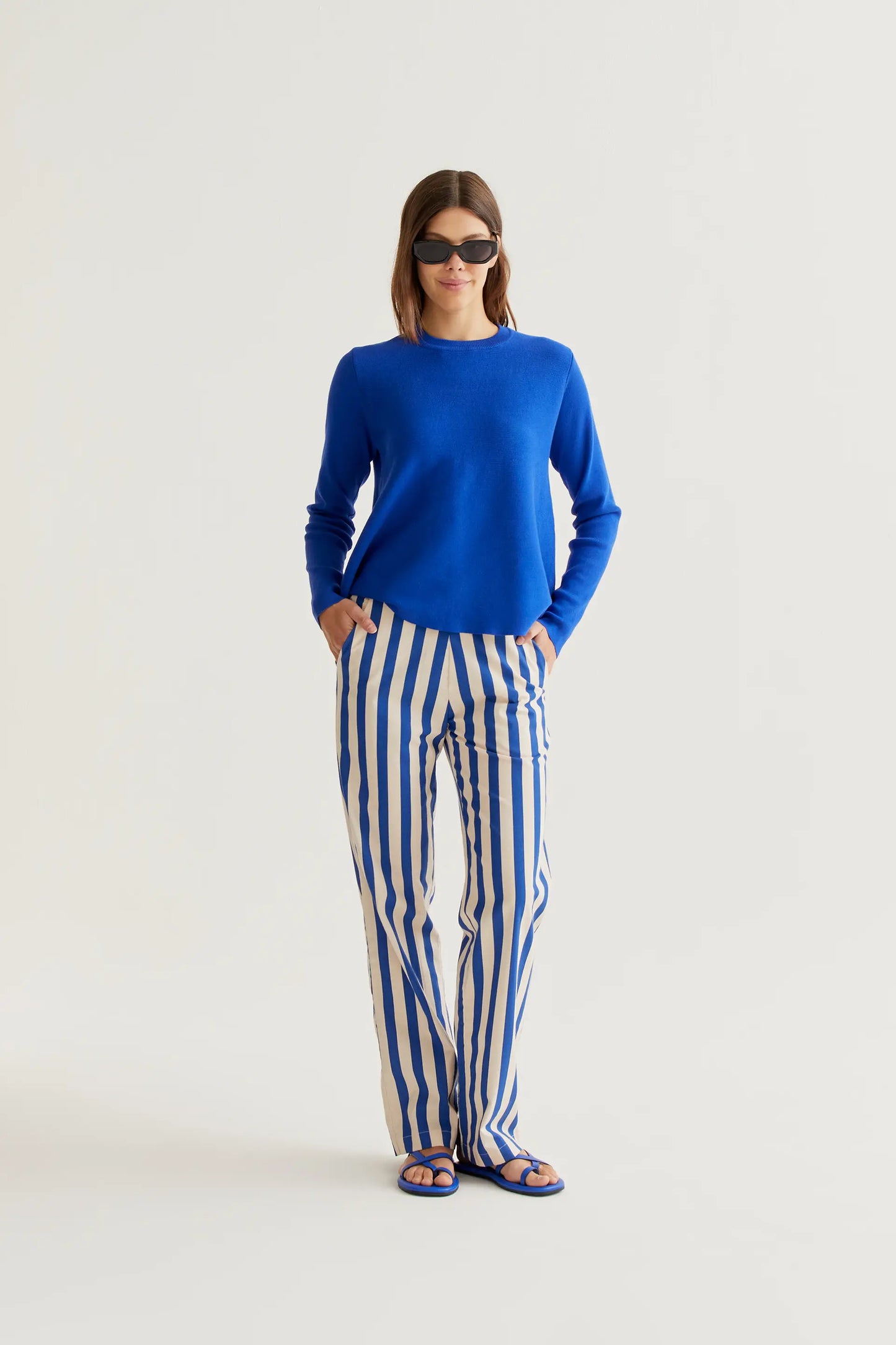Pantalón con estampado Bamboo Blue